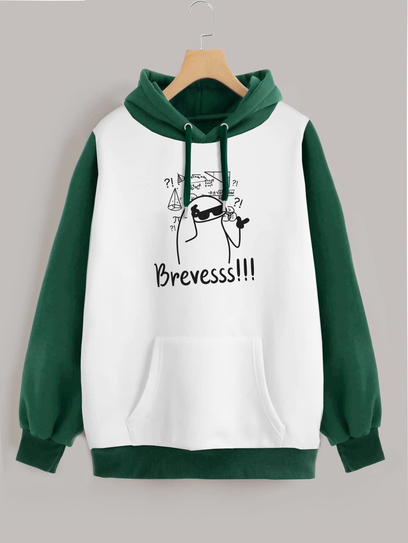 Buzo ancho hoodie Brevesss