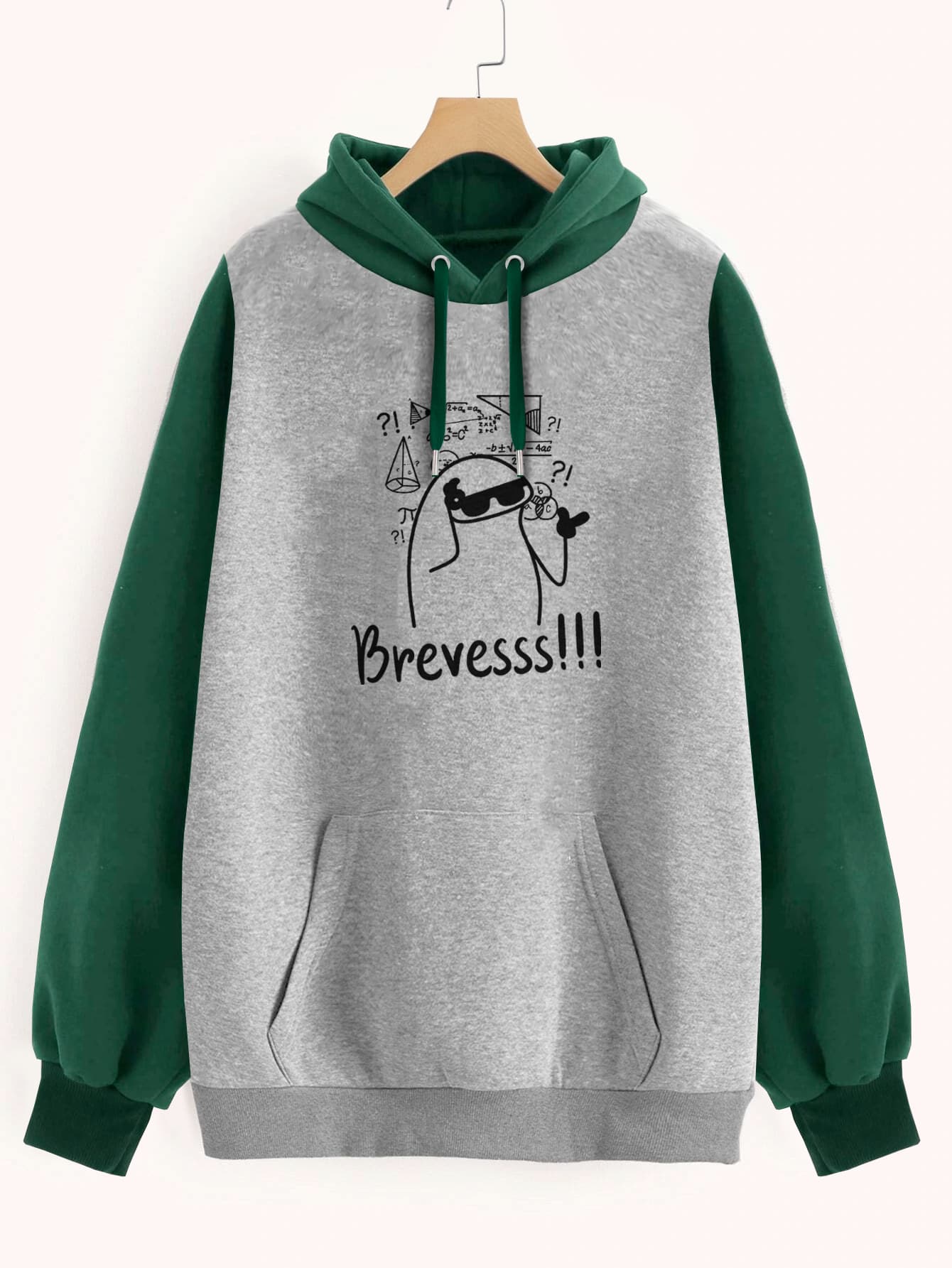 Buzo ancho hoodie Brevesss