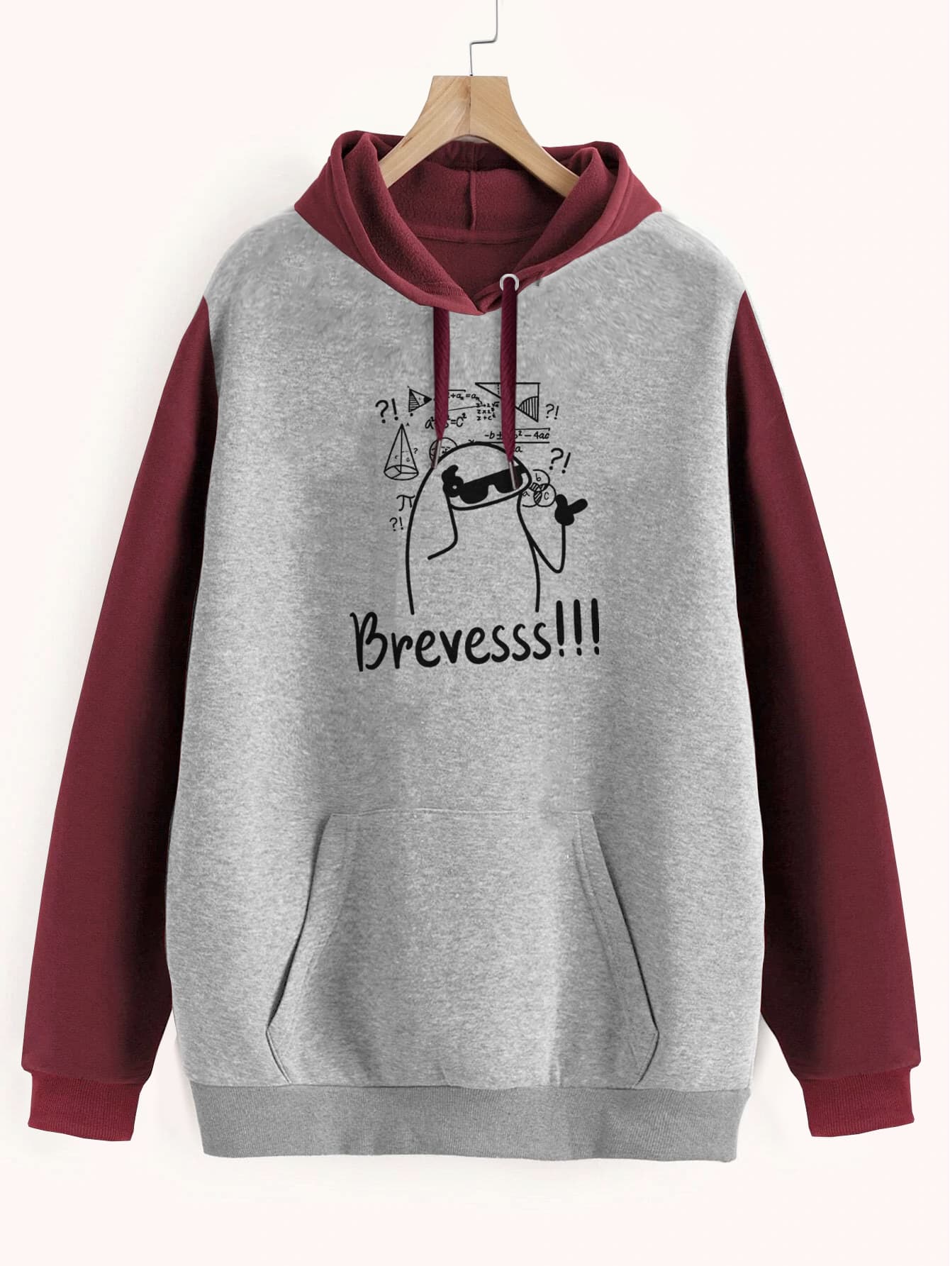 Buzo ancho hoodie Brevesss