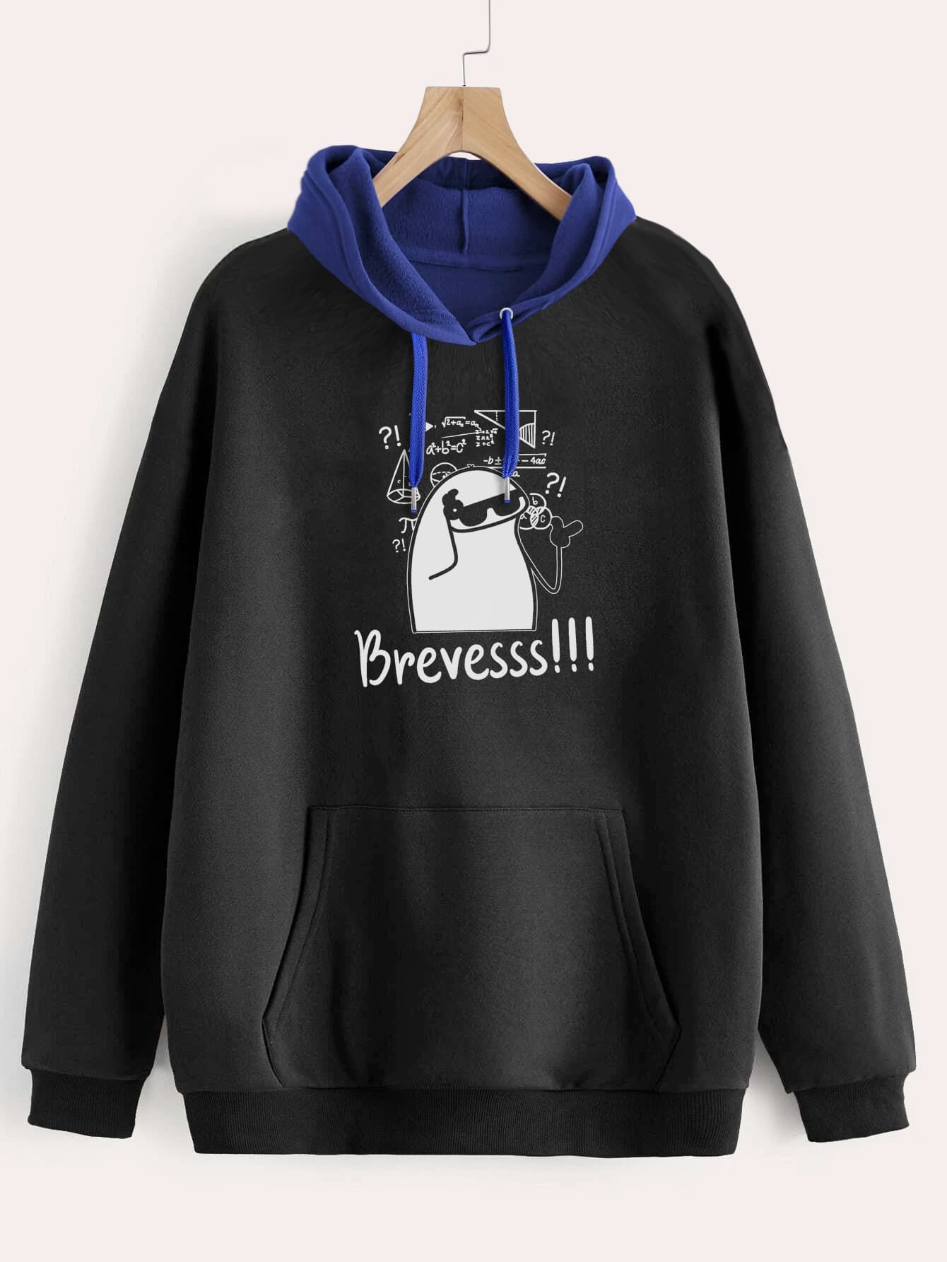 Buzo ancho hoodie Brevesss