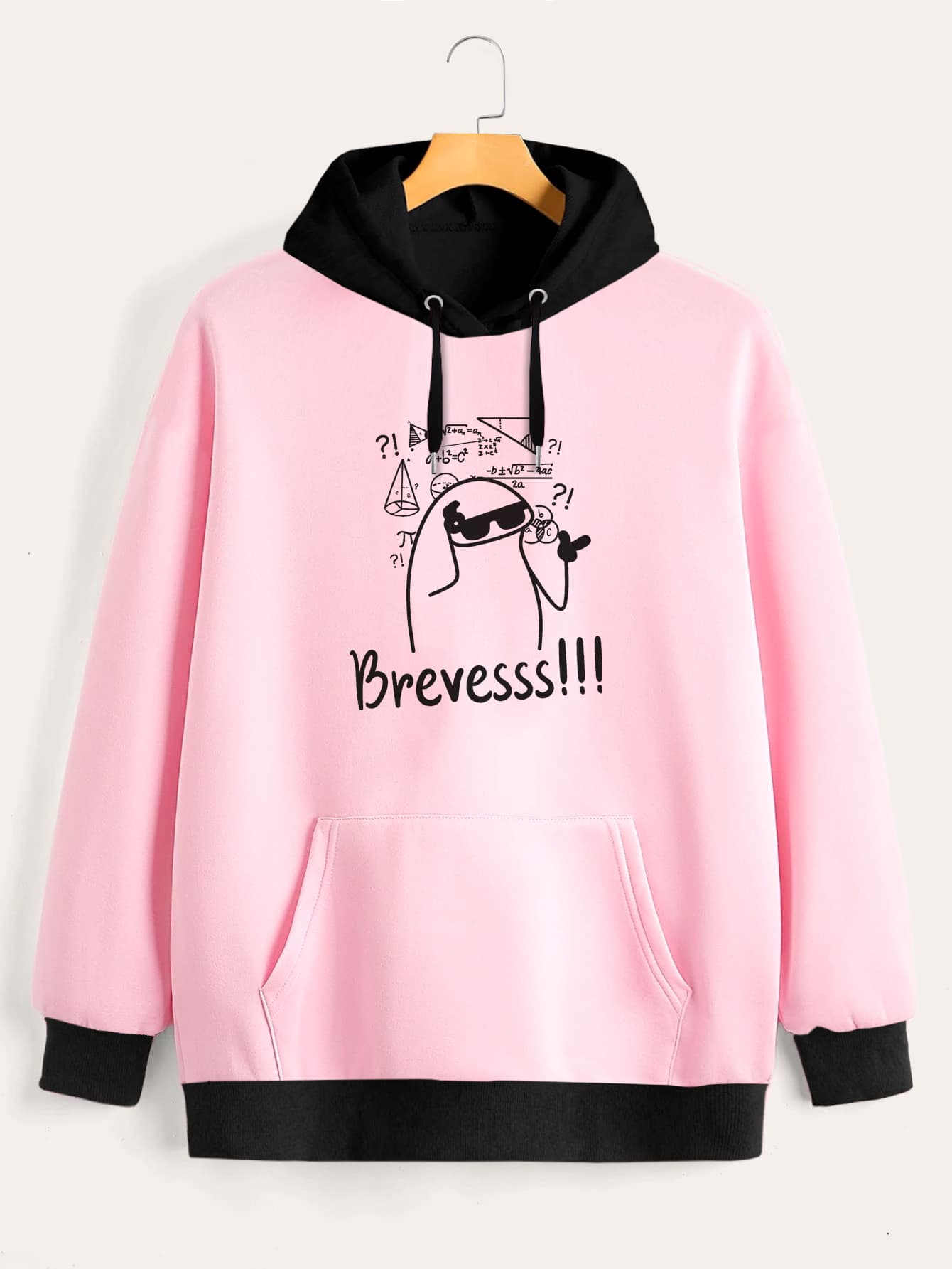 Buzo ancho hoodie Brevesss