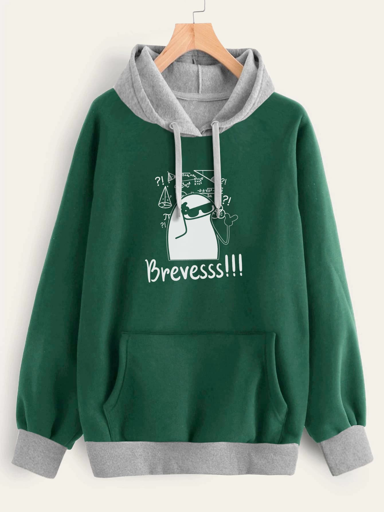 Buzo ancho hoodie Brevesss