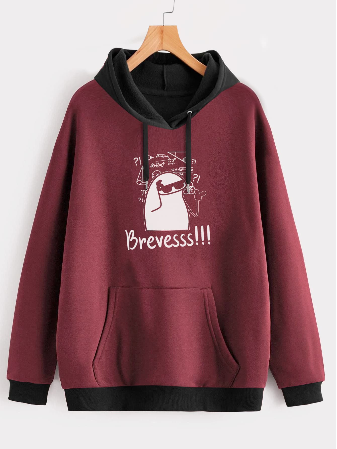 Buzo ancho hoodie Brevesss