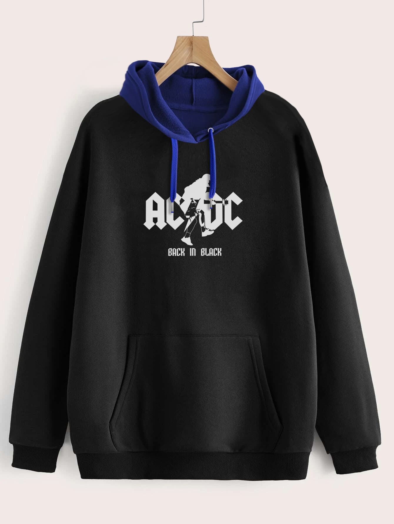 Buzo ancho hoodie ACDC