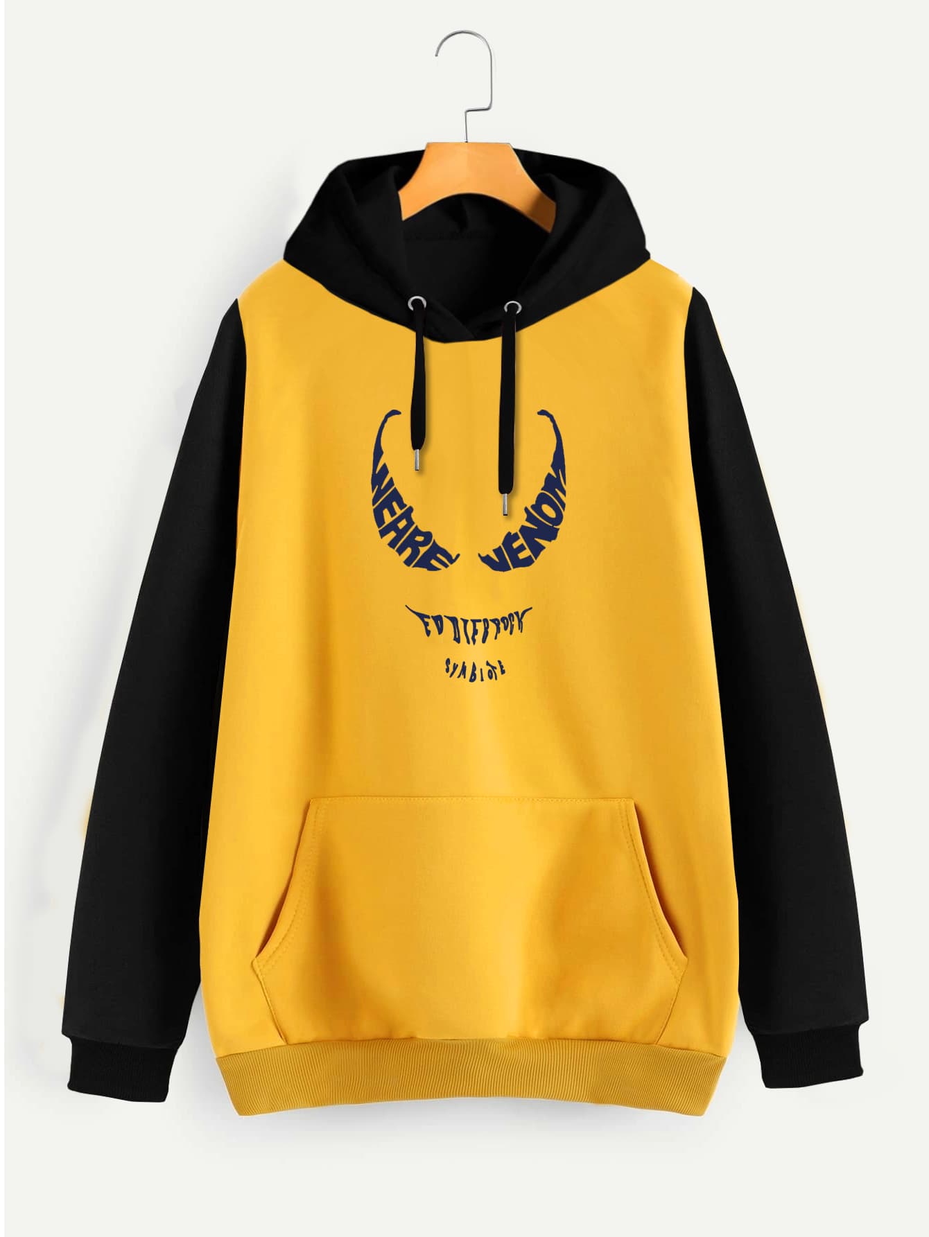 Buzo ancho hoodie Venom Eddie Brock