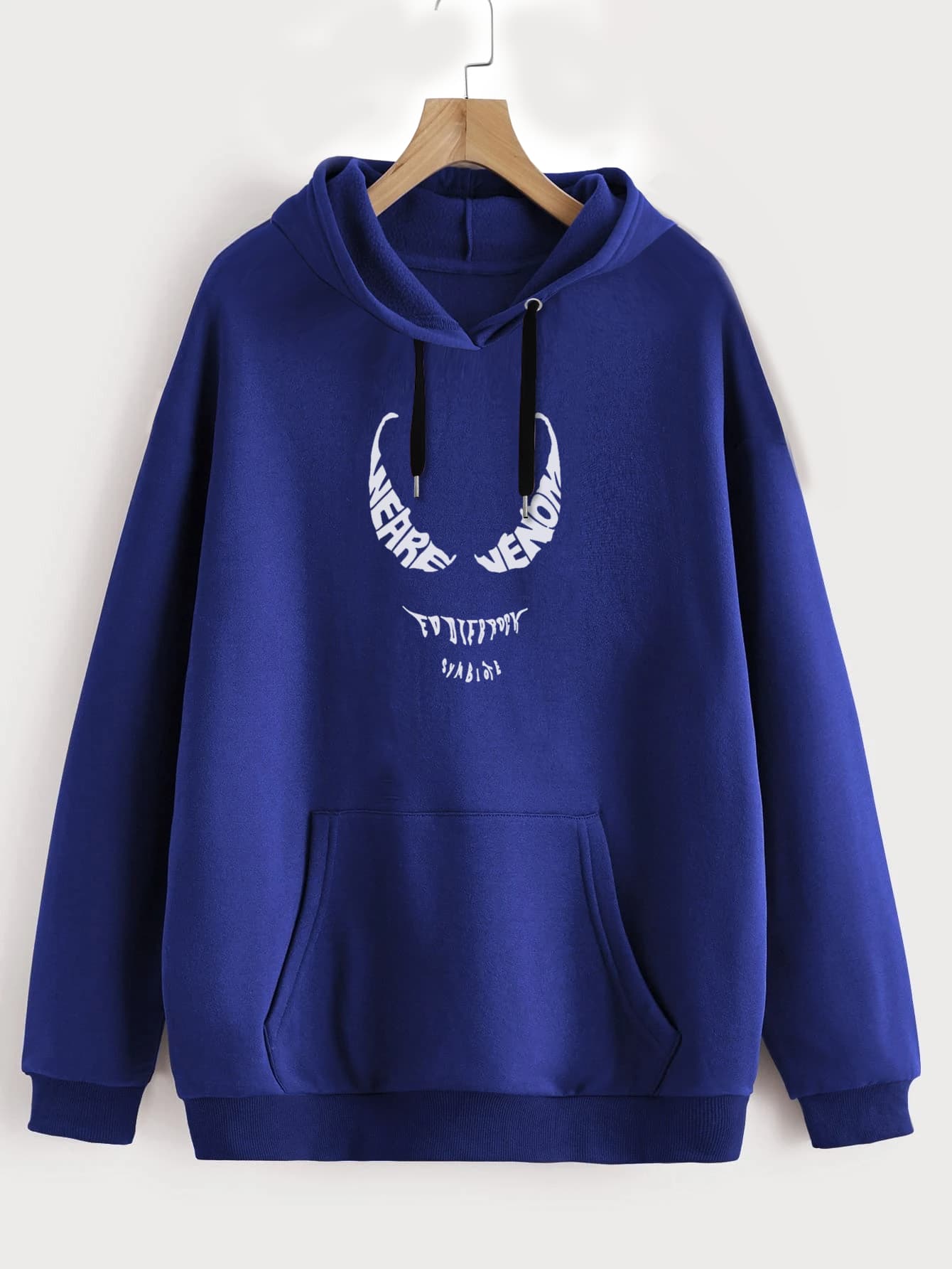 Buzo ancho hoodie Venom Eddie Brock