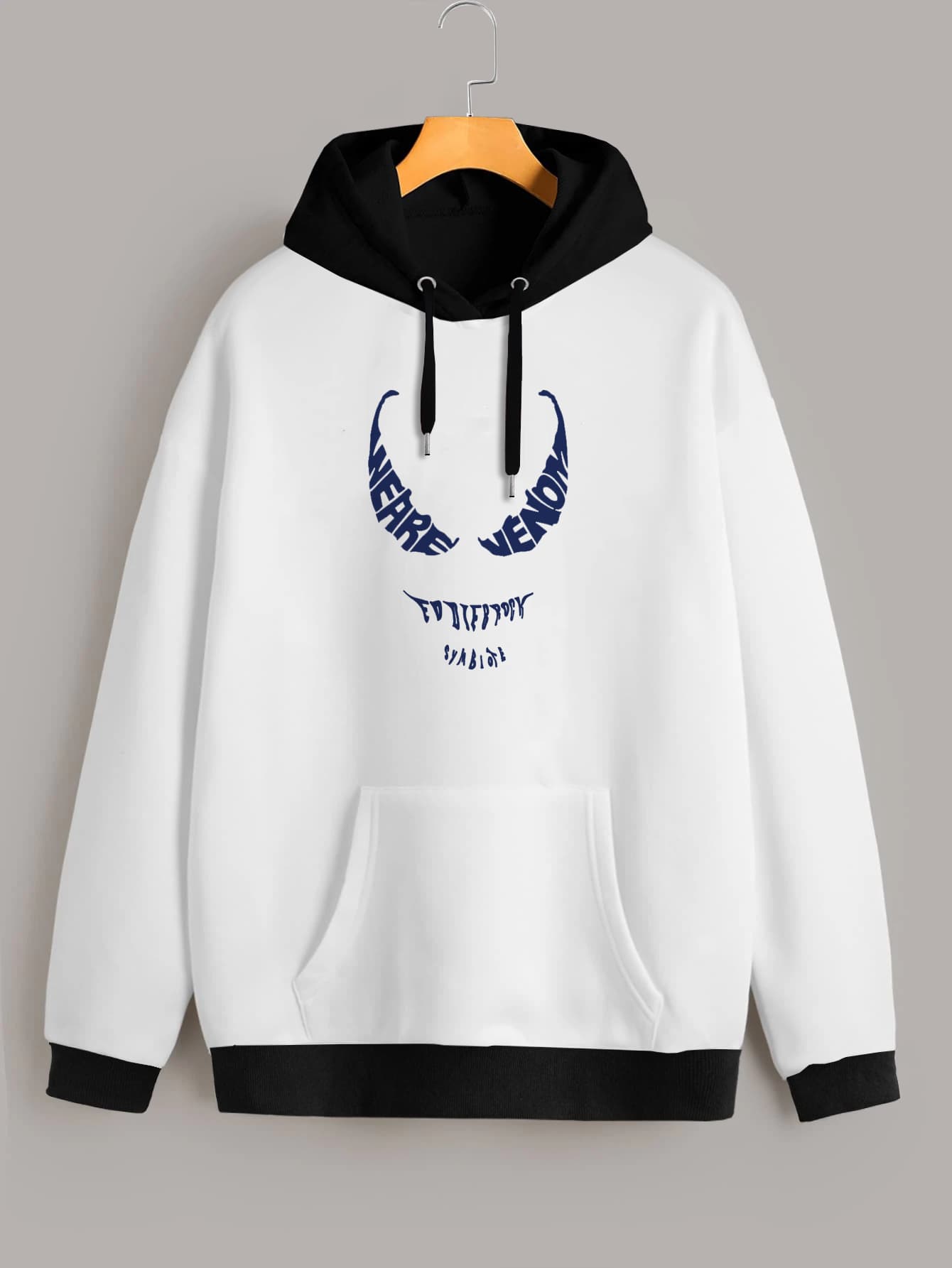 Buzo ancho hoodie Venom Eddie Brock