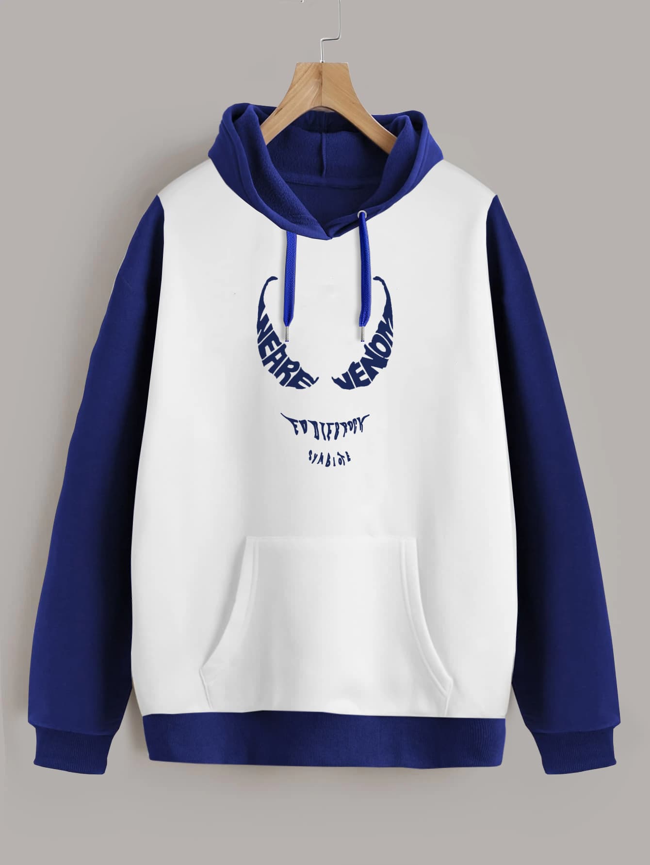 Buzo ancho hoodie Venom Eddie Brock