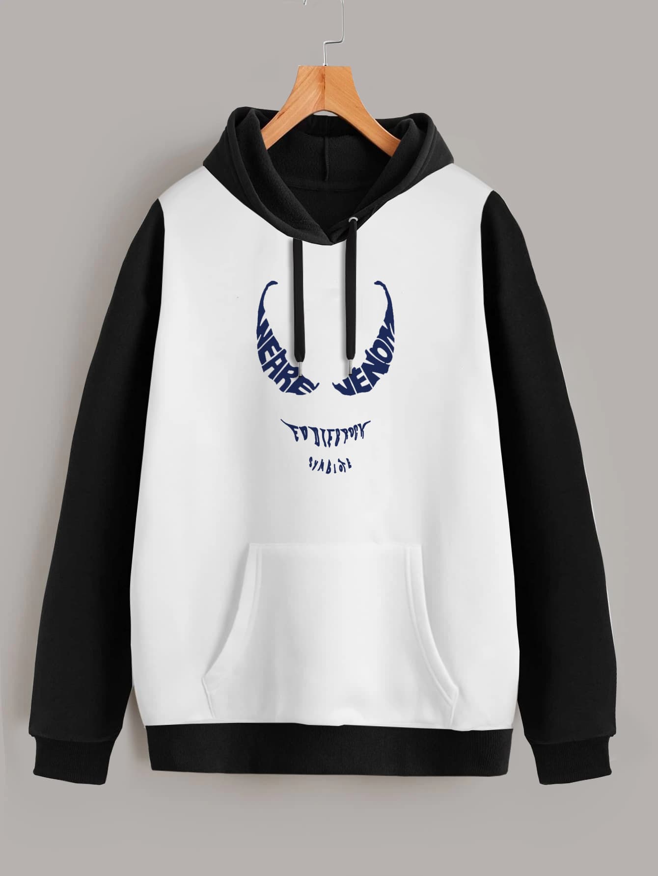 Buzo ancho hoodie Venom Eddie Brock