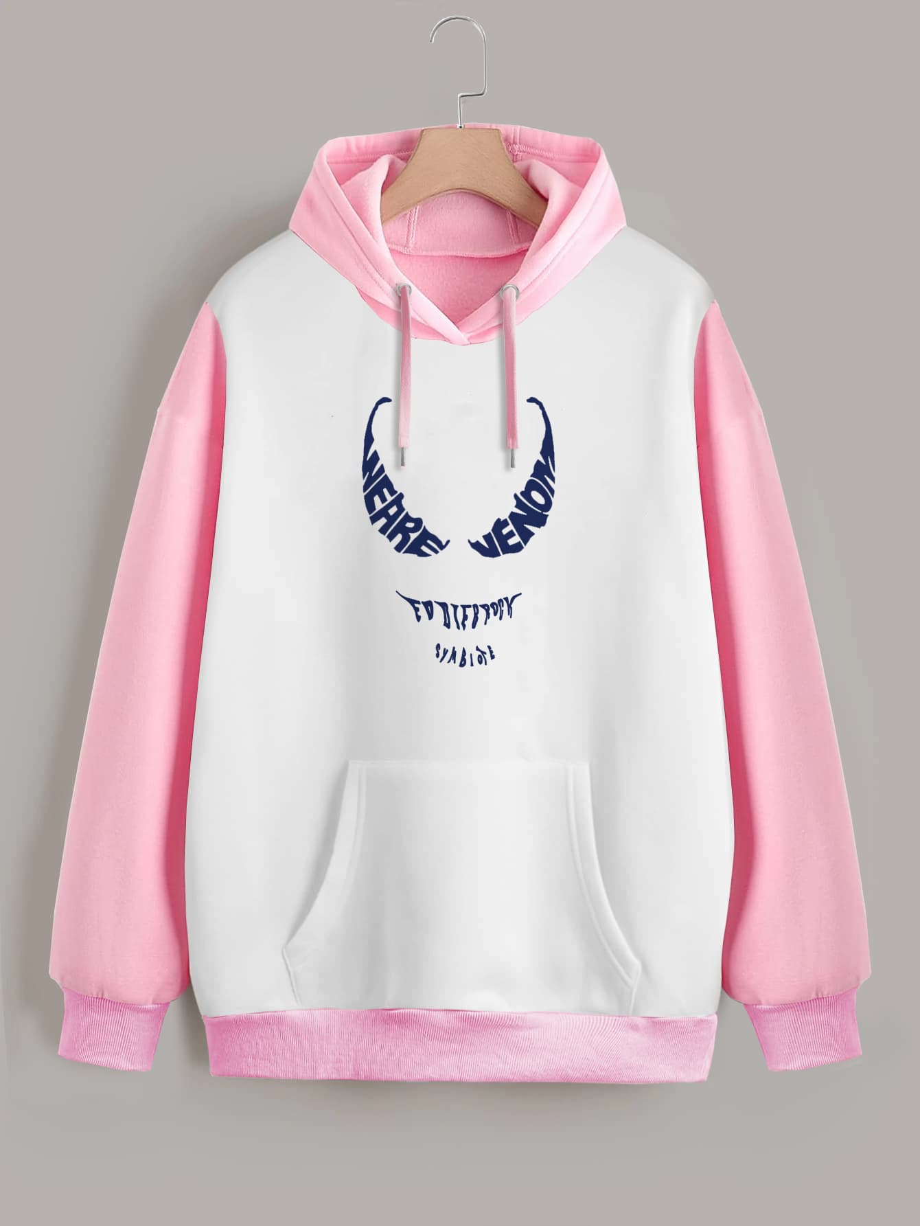 Buzo ancho hoodie Venom Eddie Brock