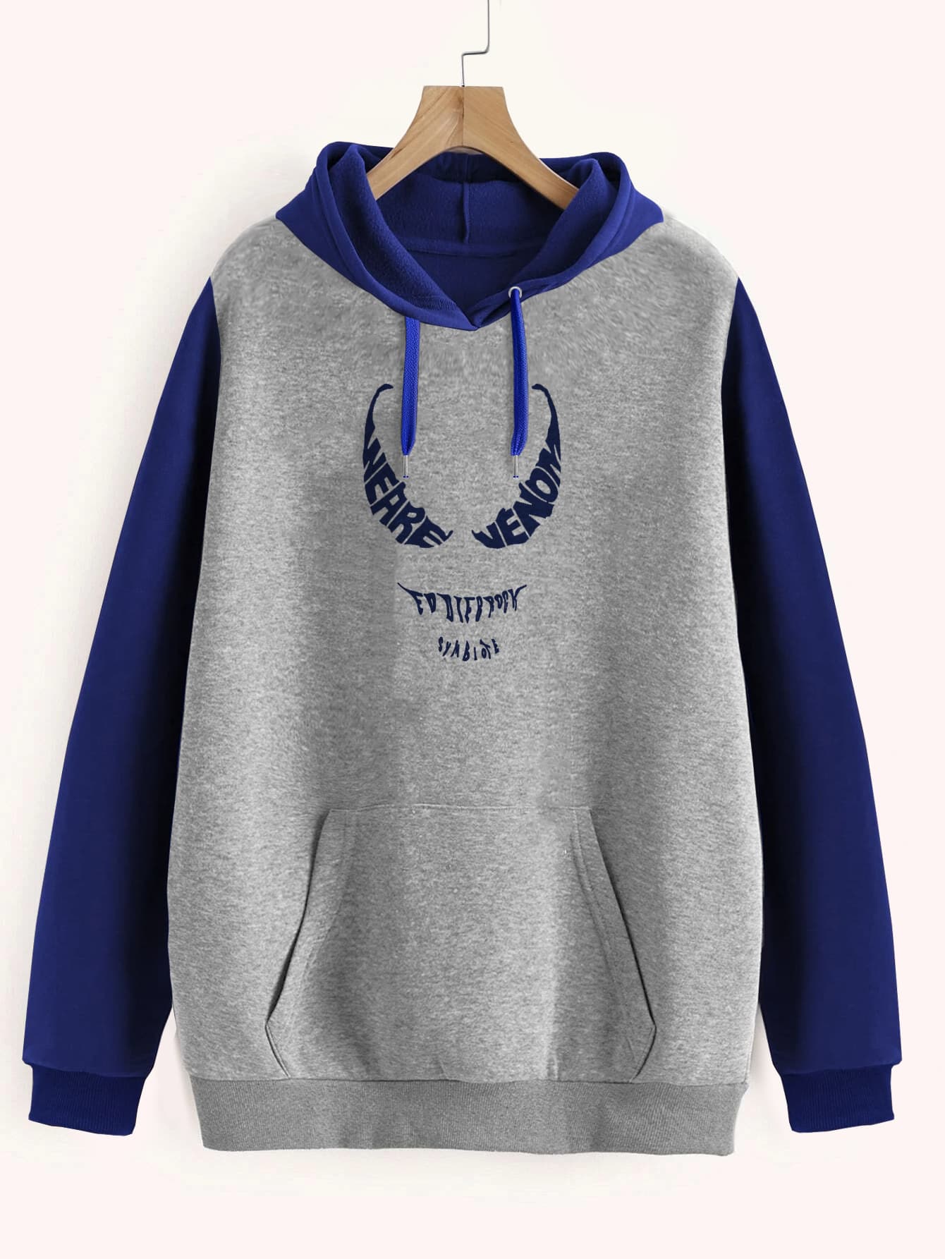 Buzo ancho hoodie Venom Eddie Brock