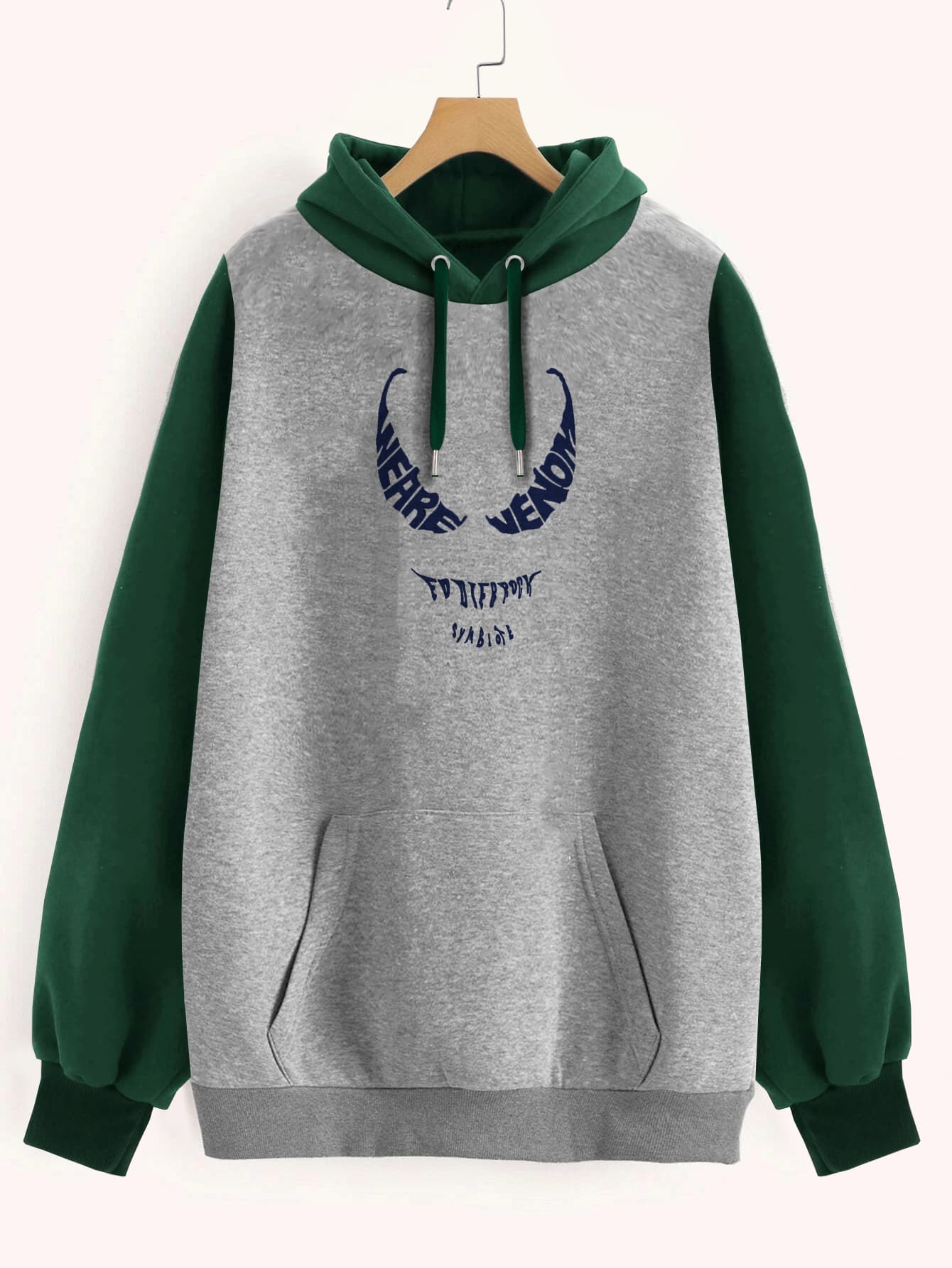 Buzo ancho hoodie Venom Eddie Brock
