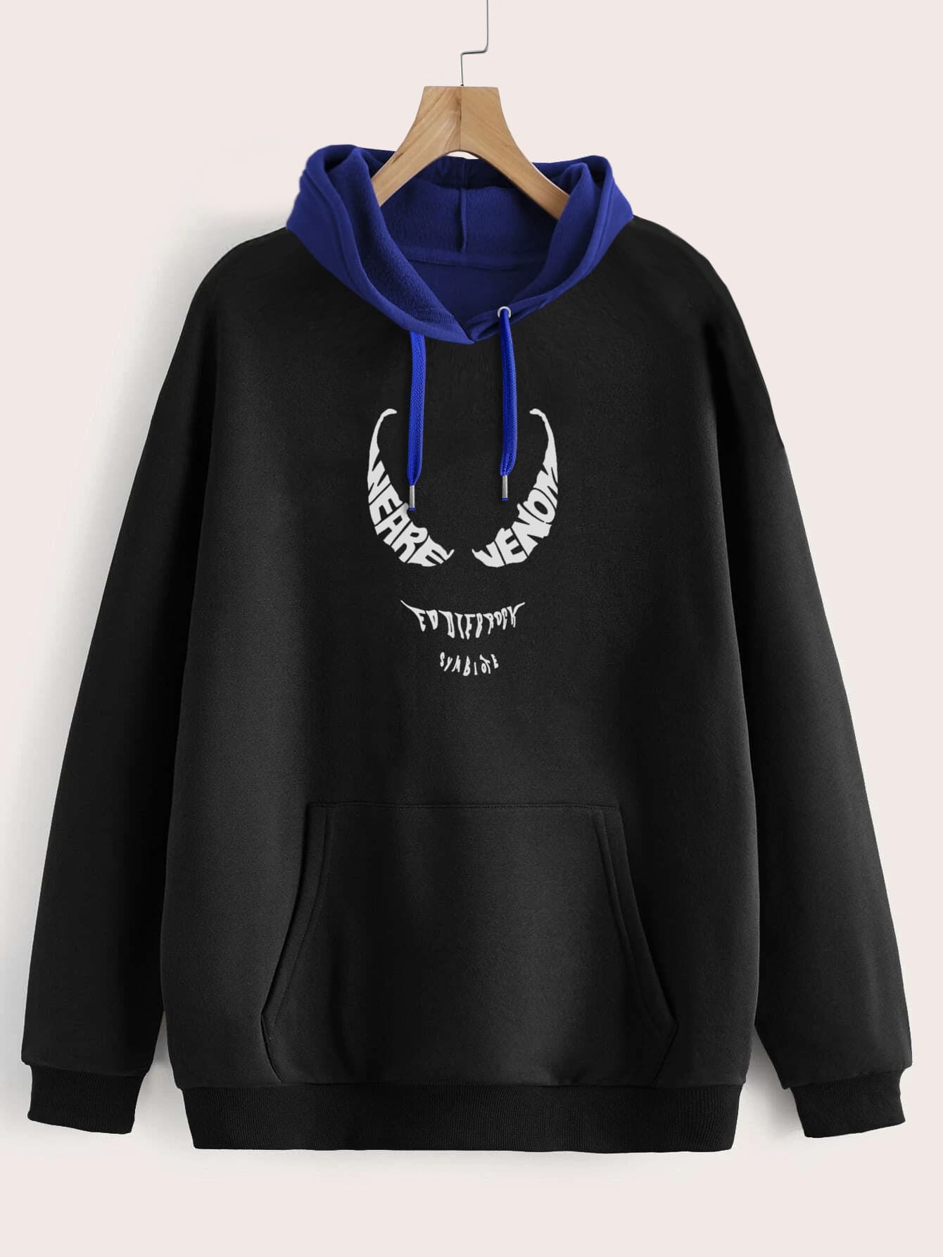 Buzo ancho hoodie Venom Eddie Brock