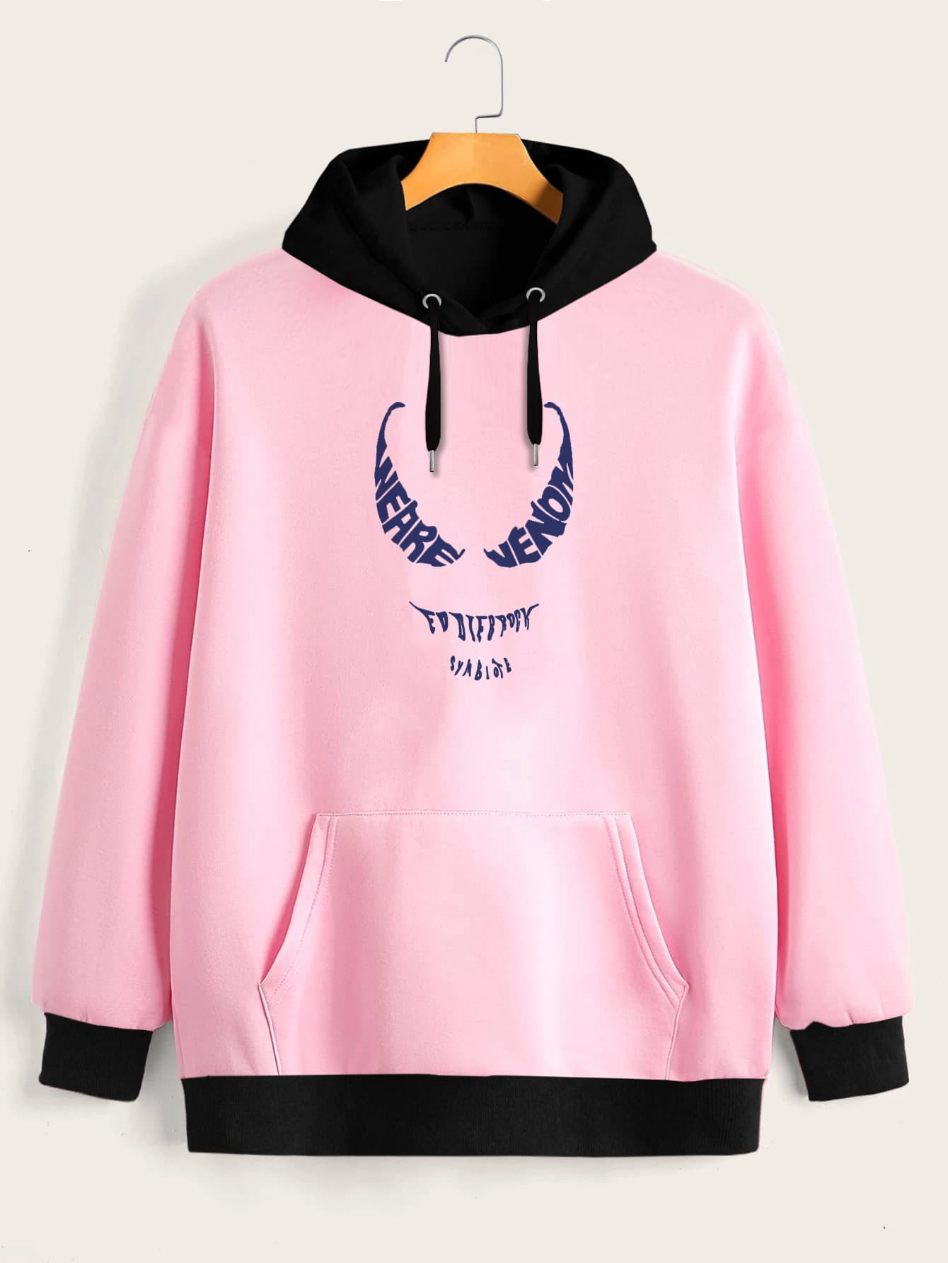 Buzo ancho hoodie Venom Eddie Brock