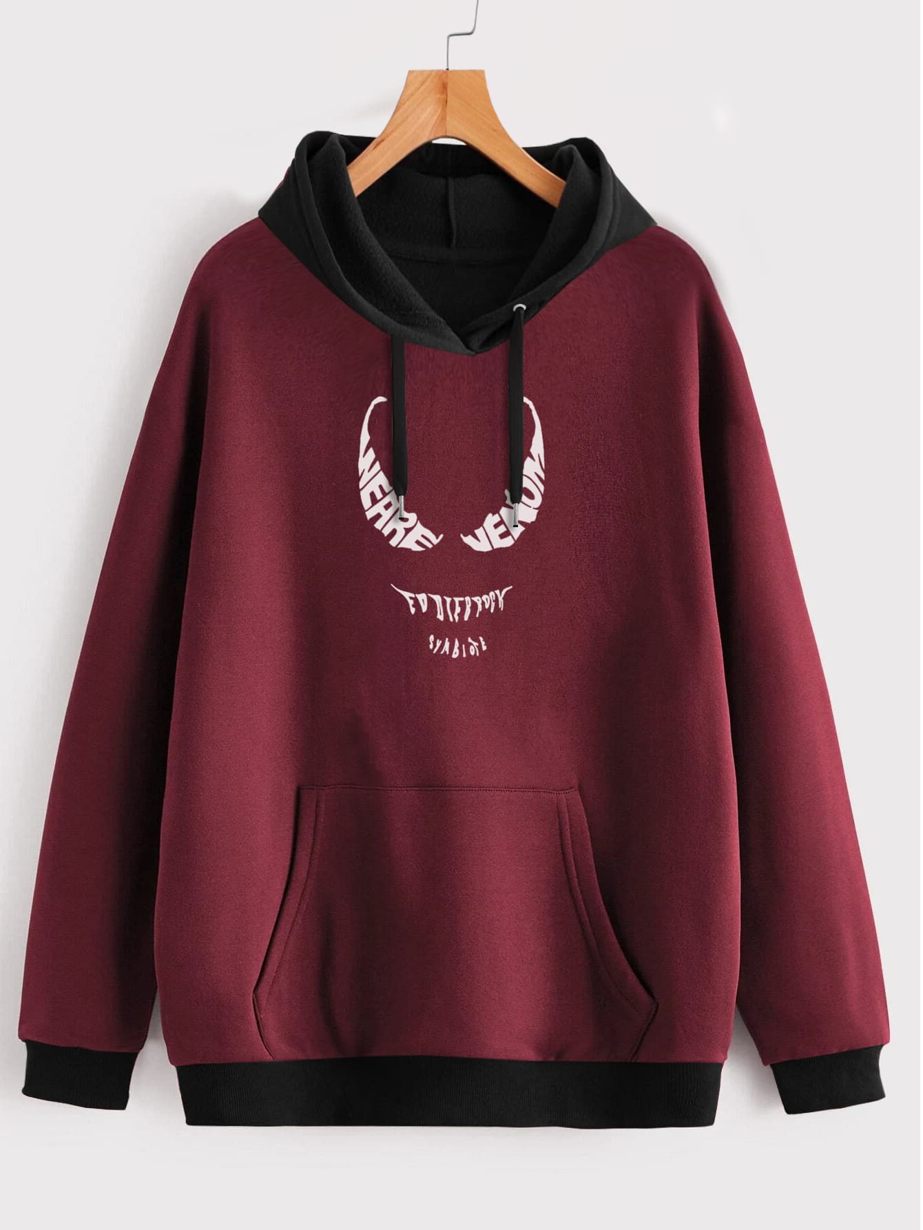 Buzo ancho hoodie Venom Eddie Brock