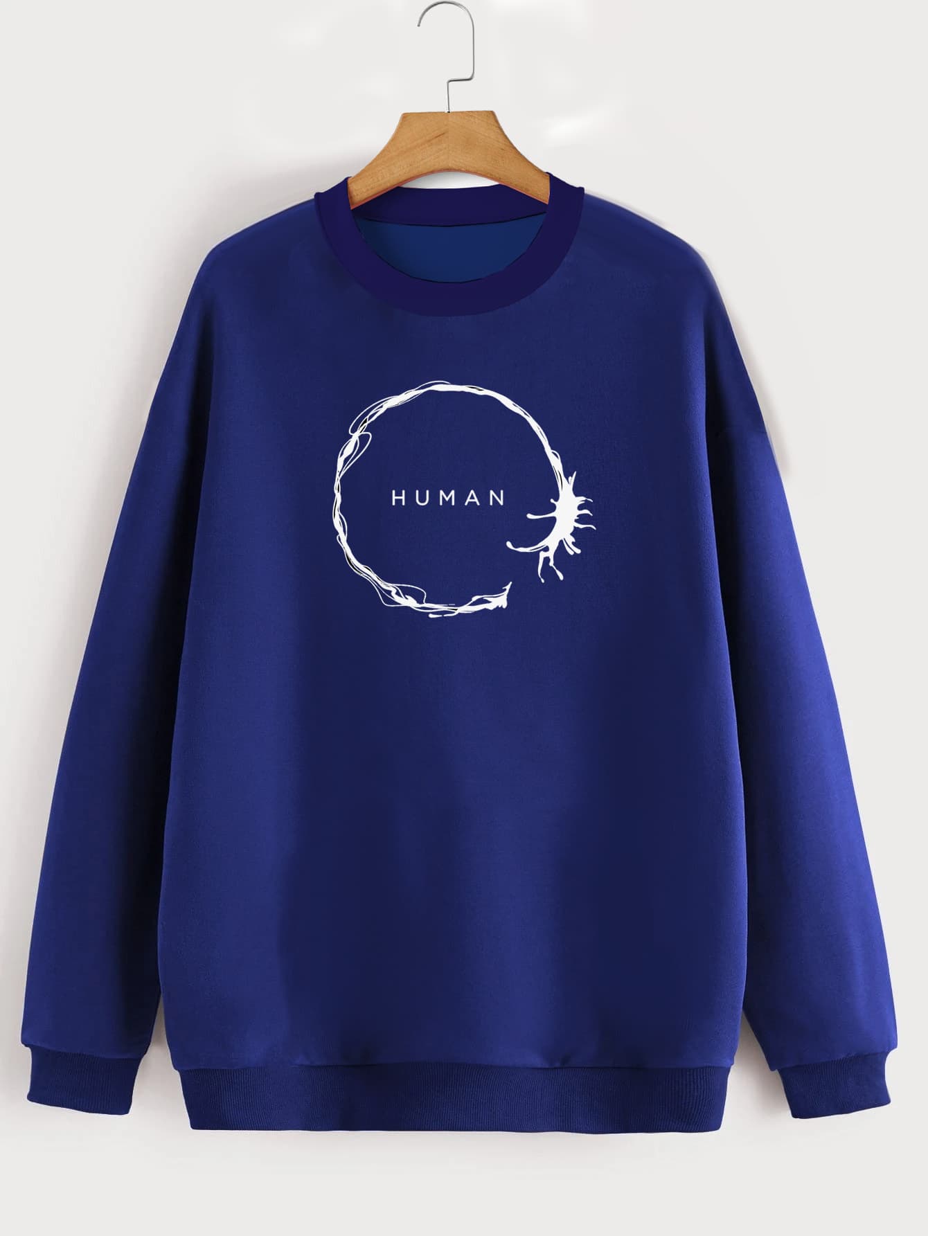 Buzo ancho cuello Human Arrival