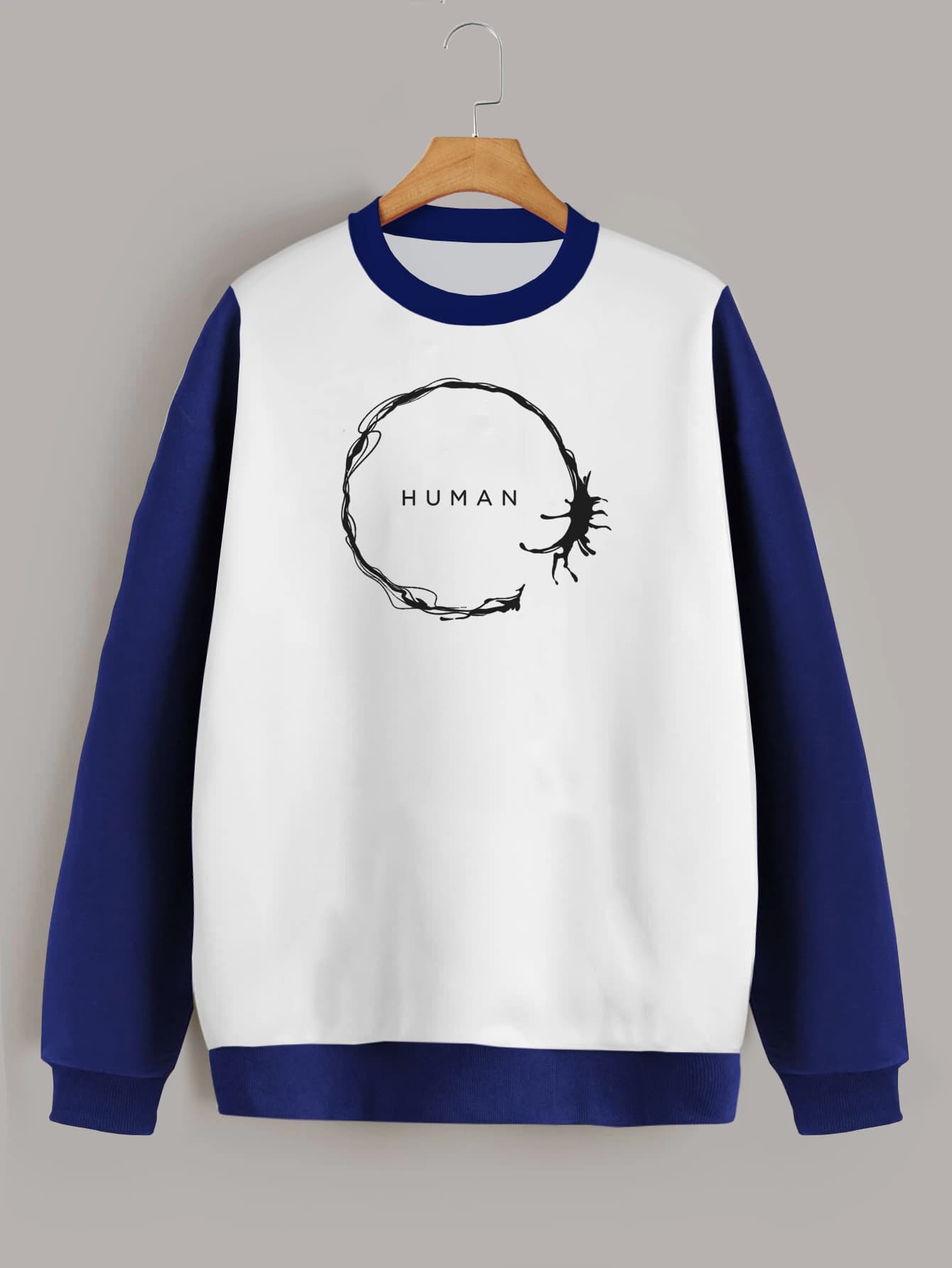 Buzo ancho cuello Human Arrival