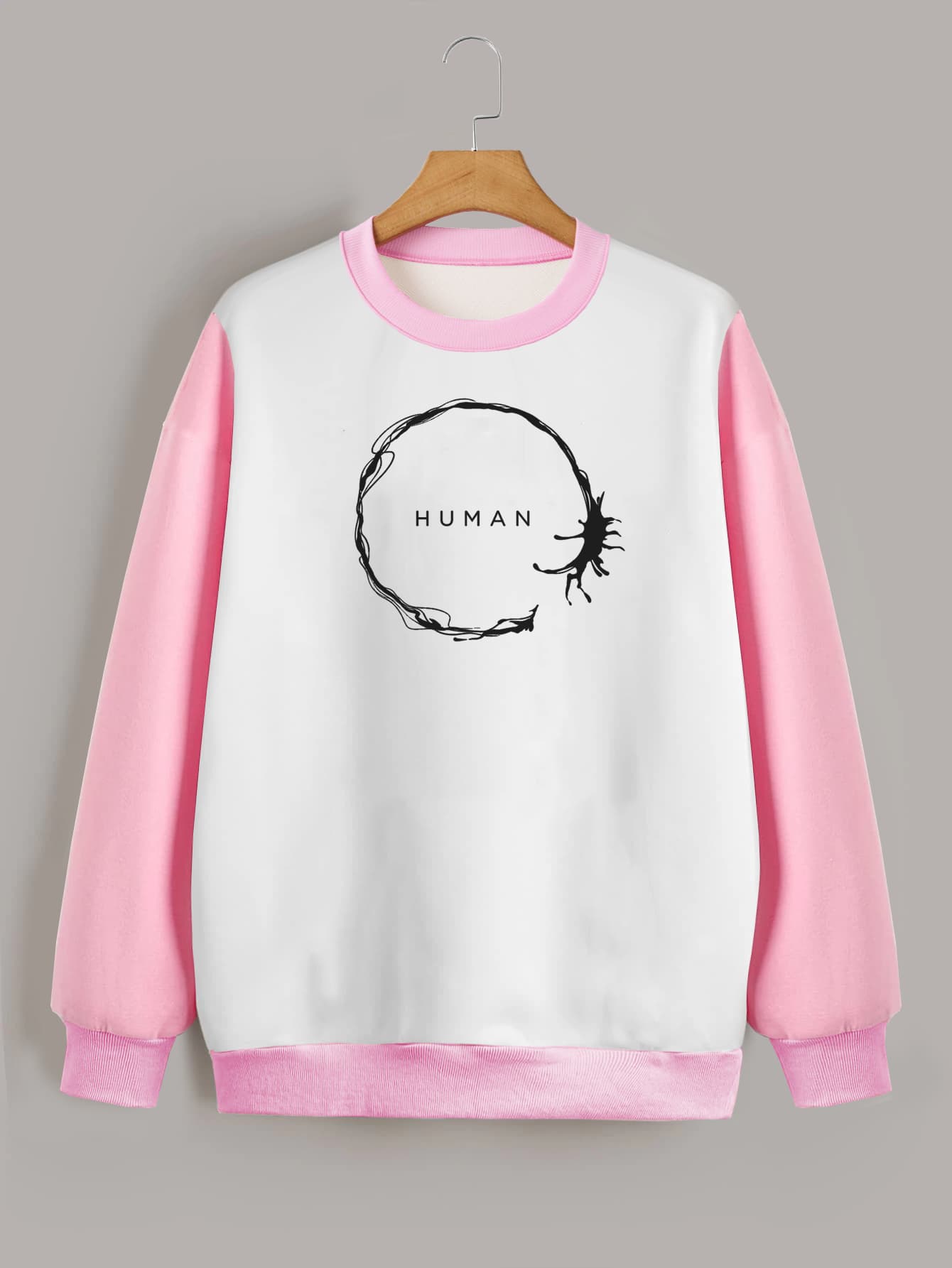 Buzo ancho cuello Human Arrival
