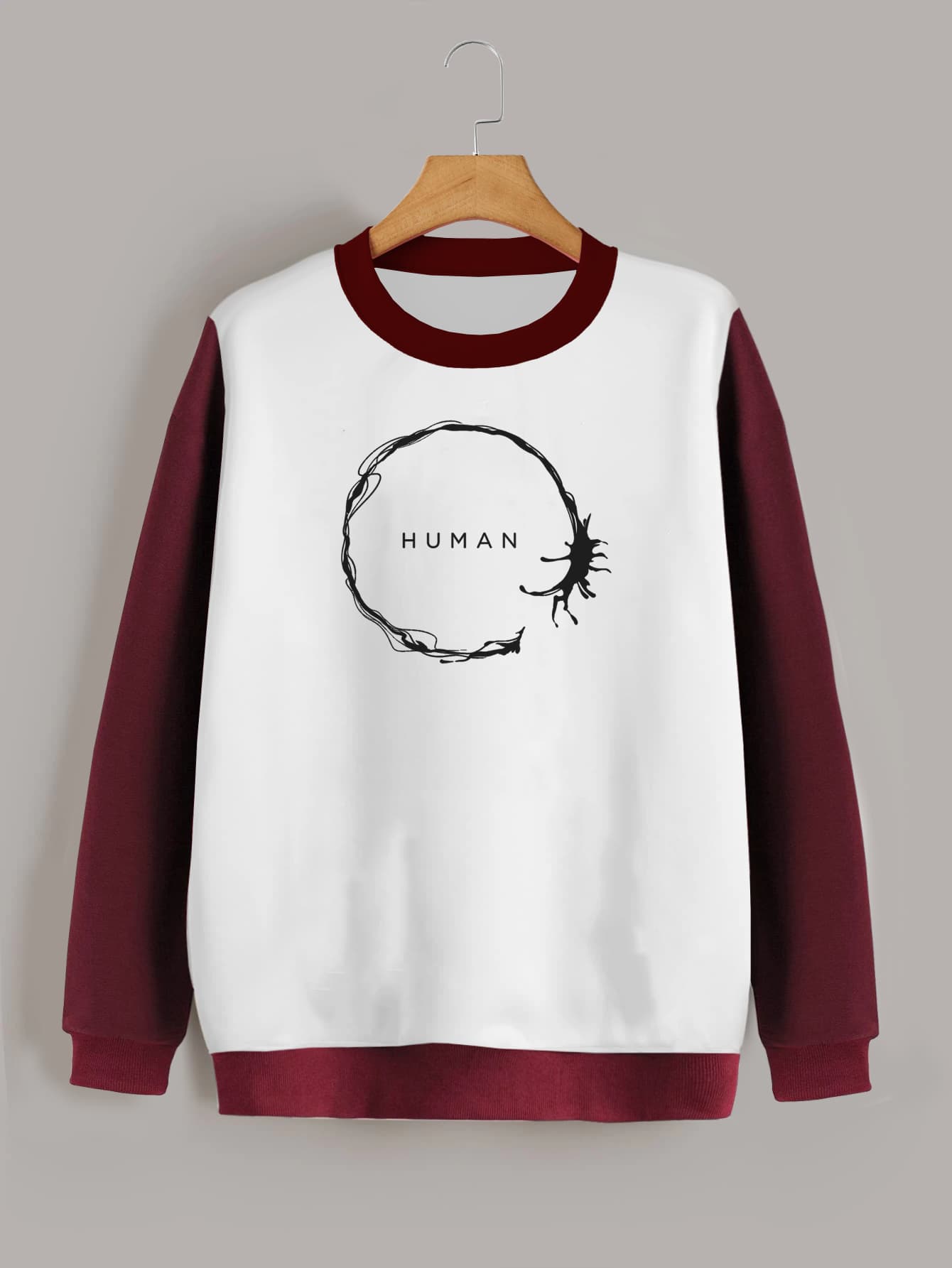 Buzo ancho cuello Human Arrival
