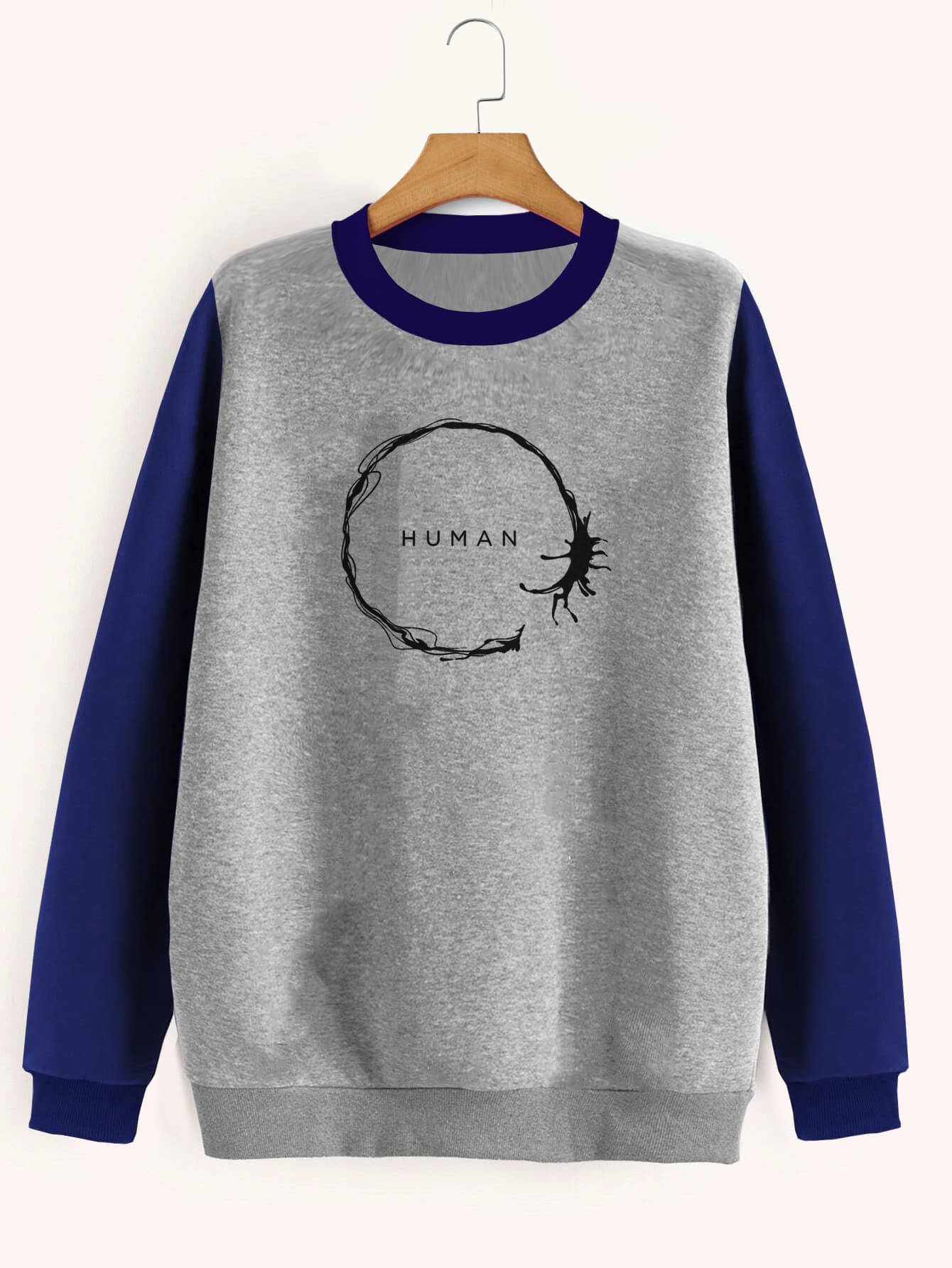 Buzo ancho cuello Human Arrival