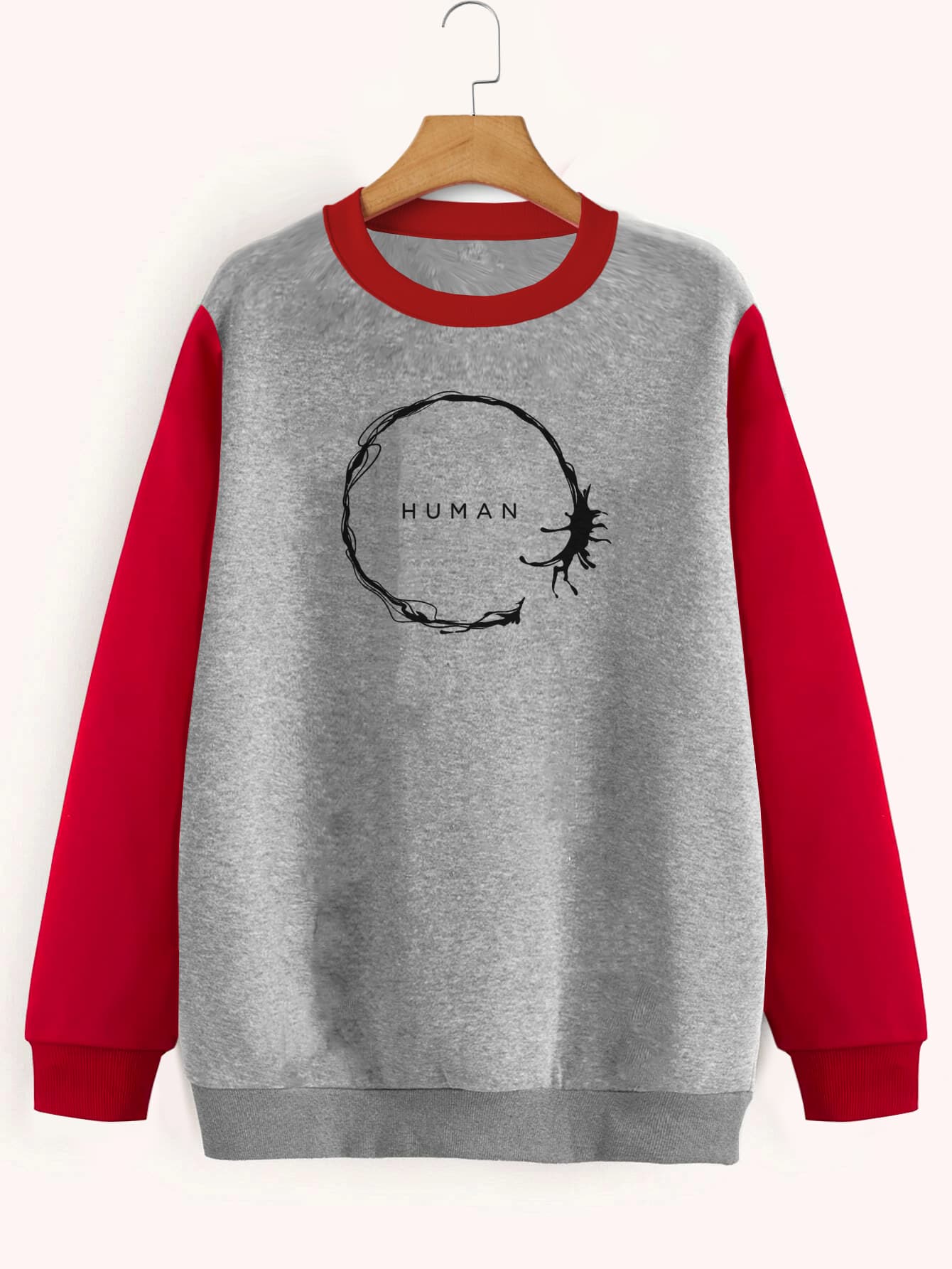 Buzo ancho cuello Human Arrival