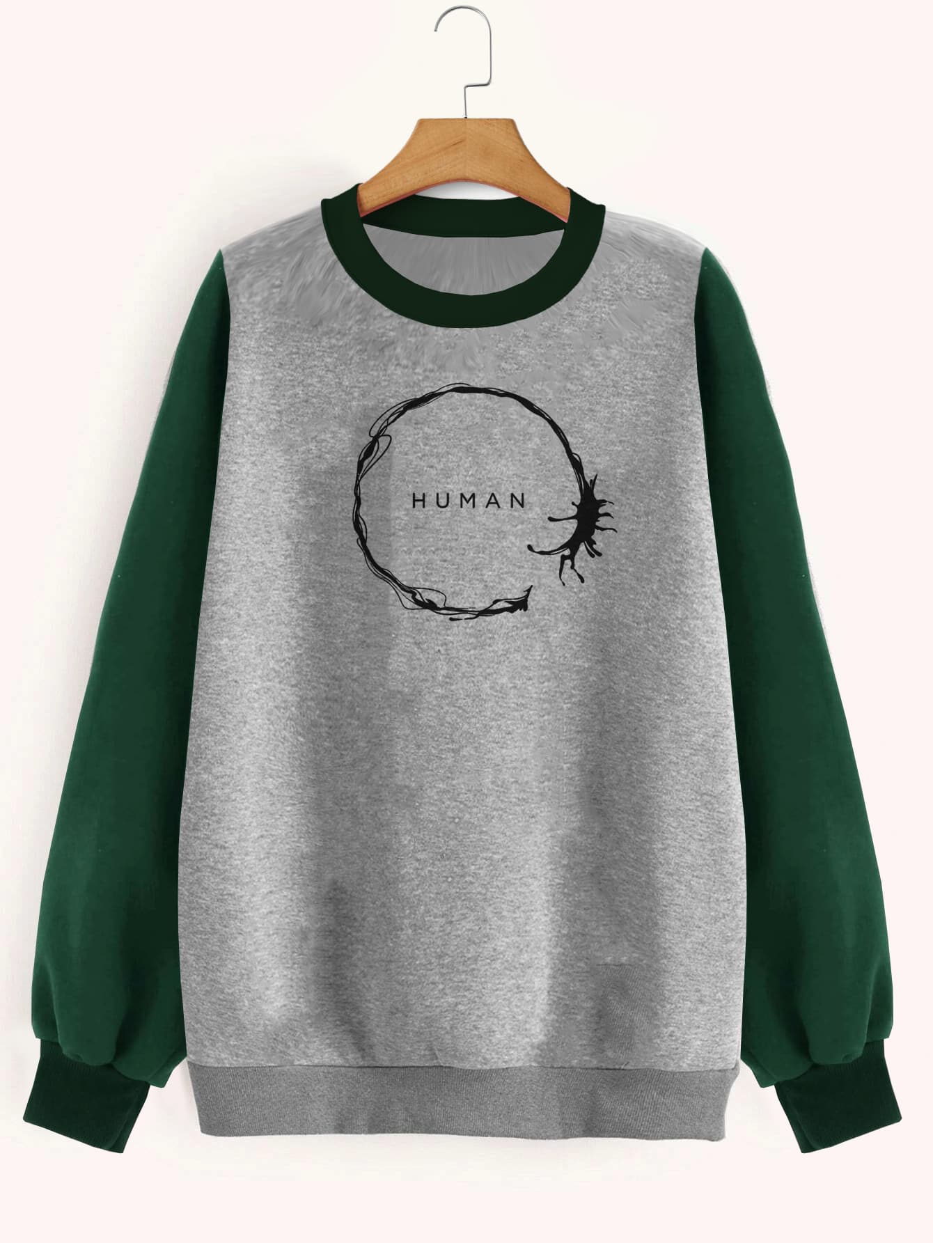 Buzo ancho cuello Human Arrival