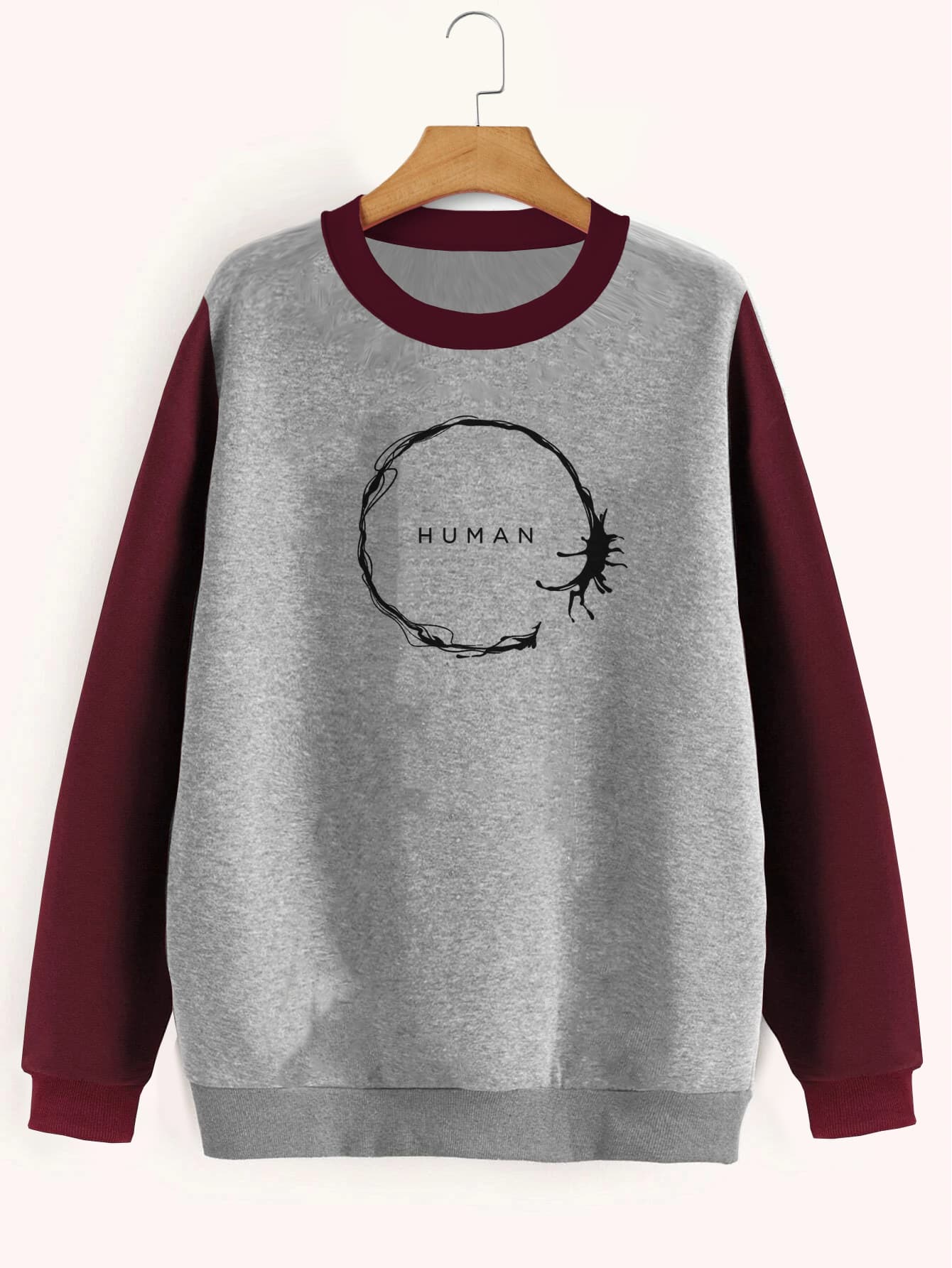 Buzo ancho cuello Human Arrival