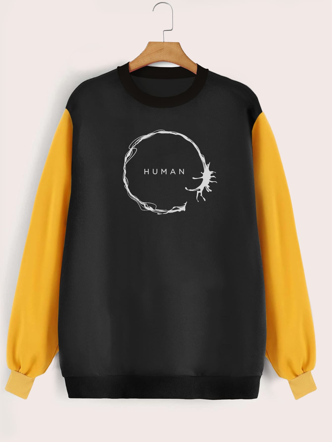 Buzo ancho cuello Human Arrival