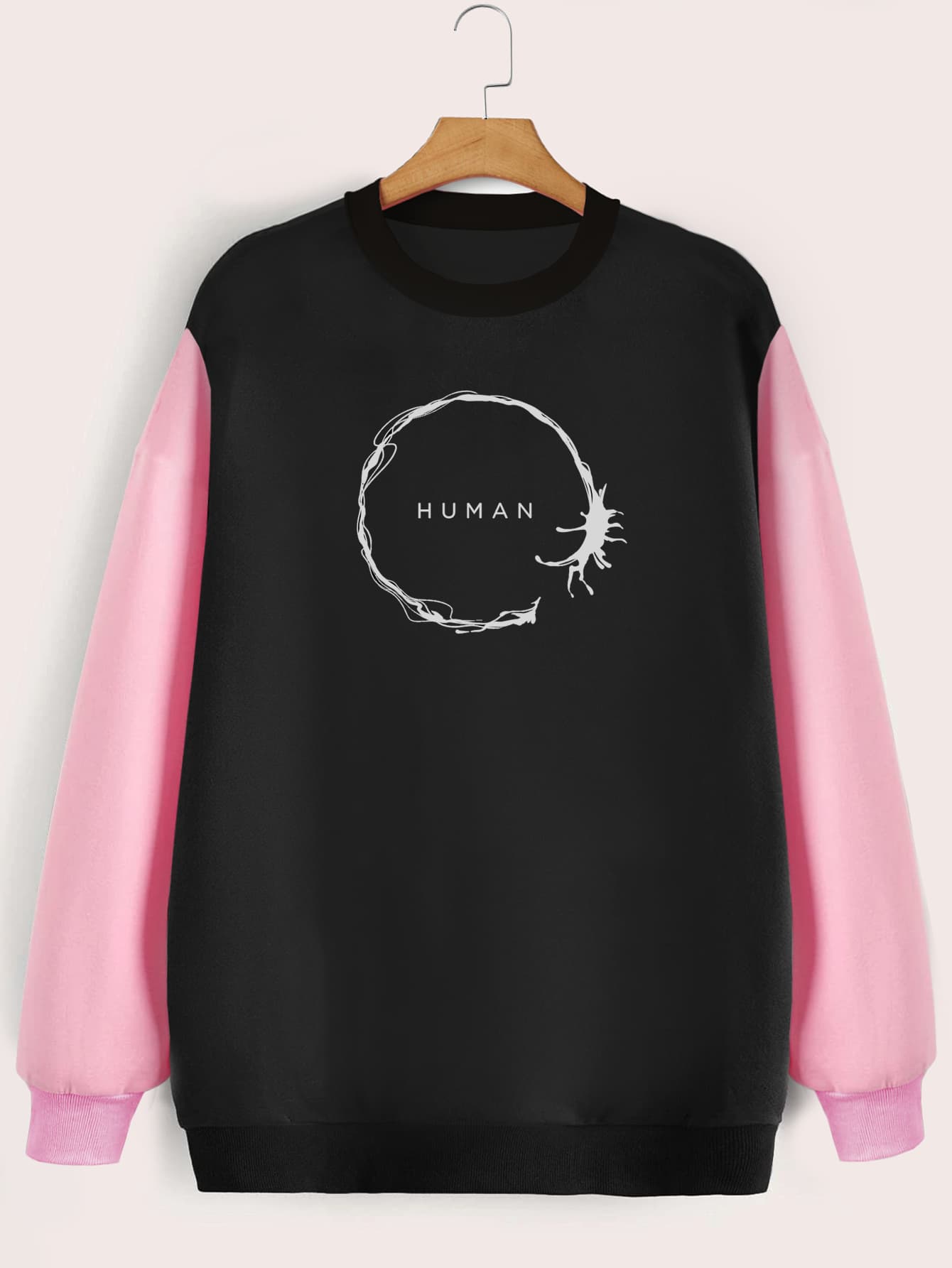 Buzo ancho cuello Human Arrival