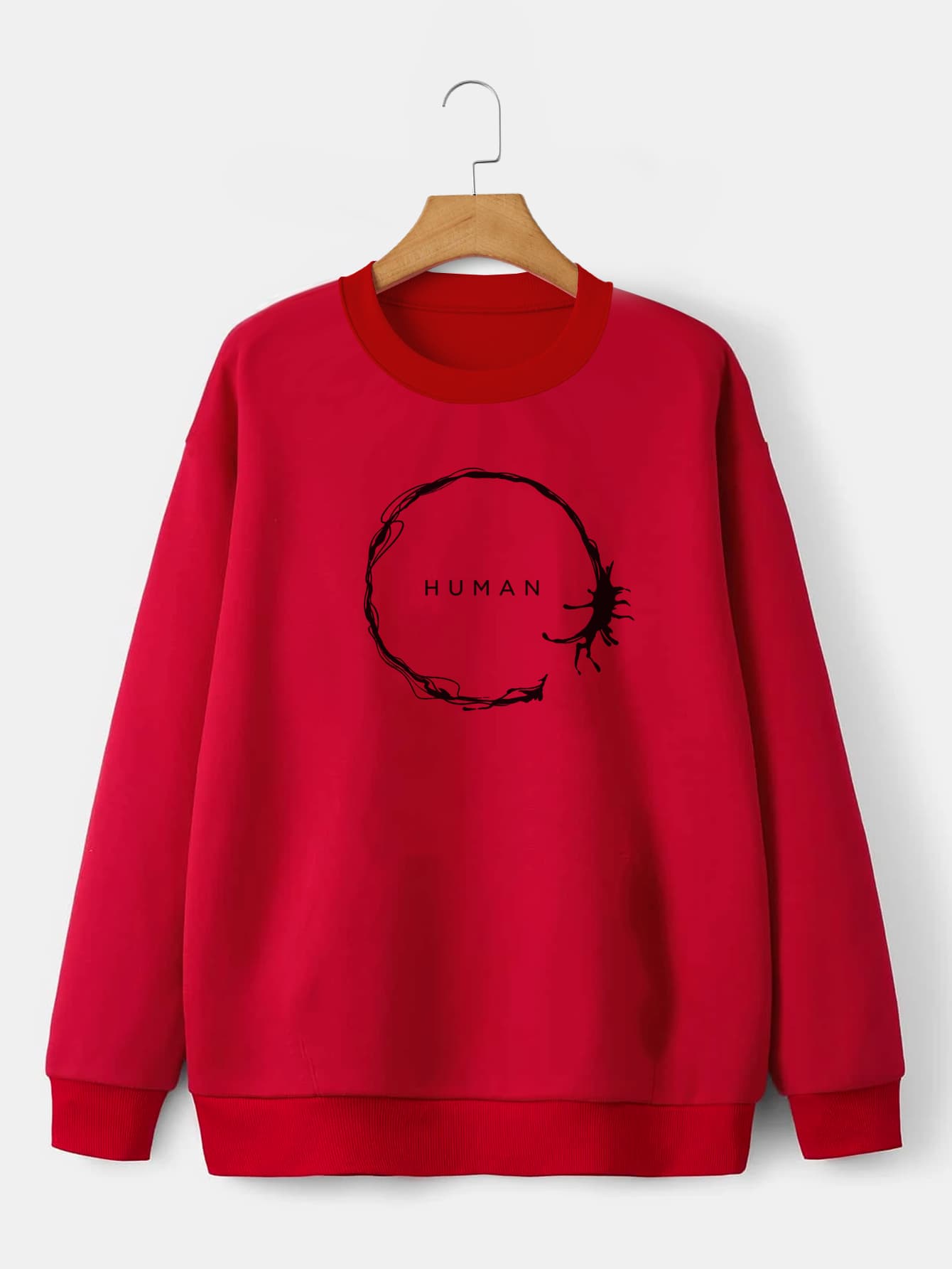 Buzo ancho cuello Human Arrival