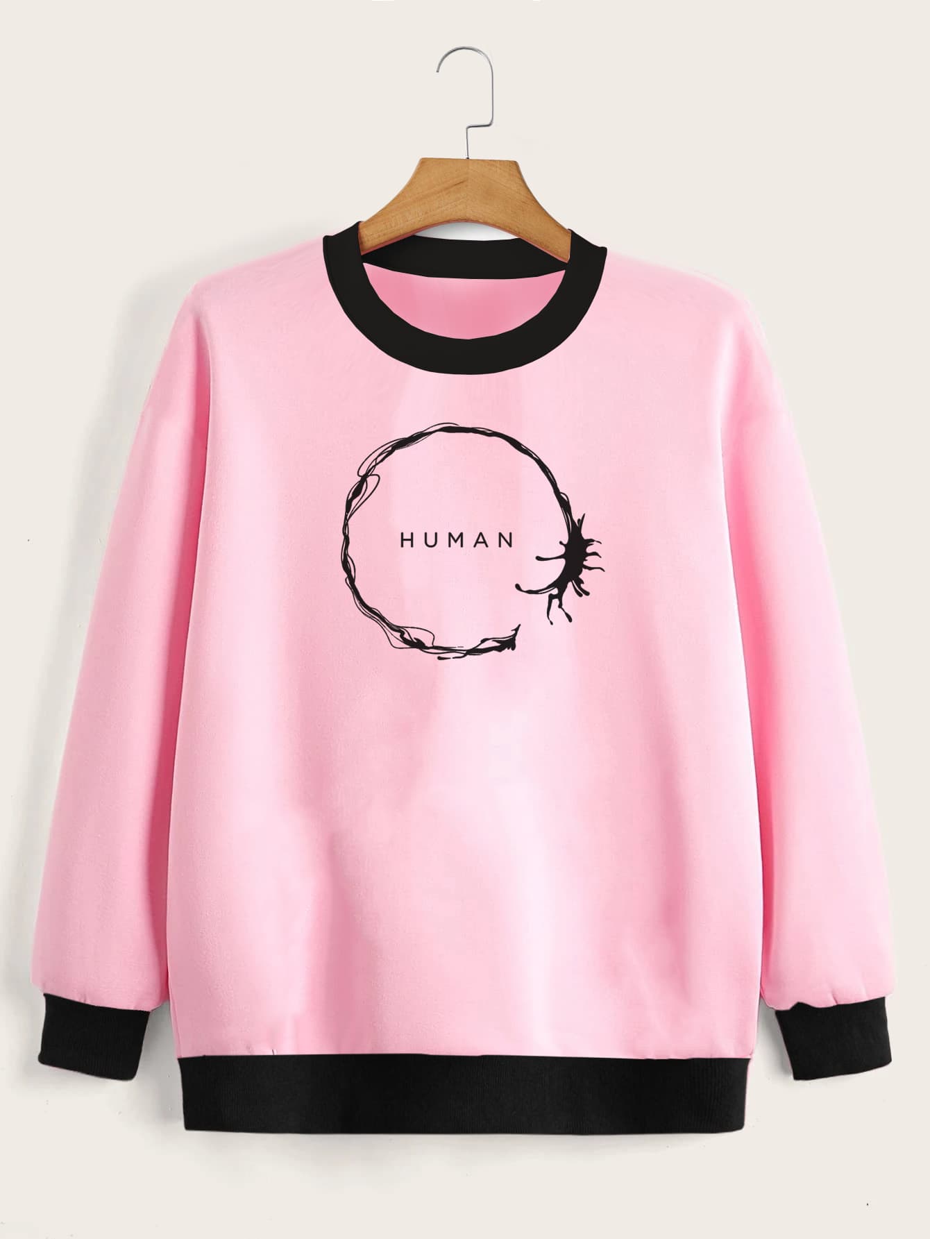 Buzo ancho cuello Human Arrival
