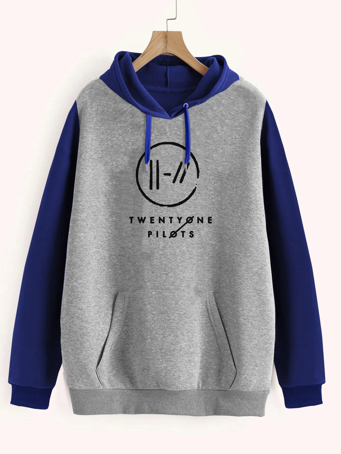 Buzo ancho hoodie Twenty One Pilots