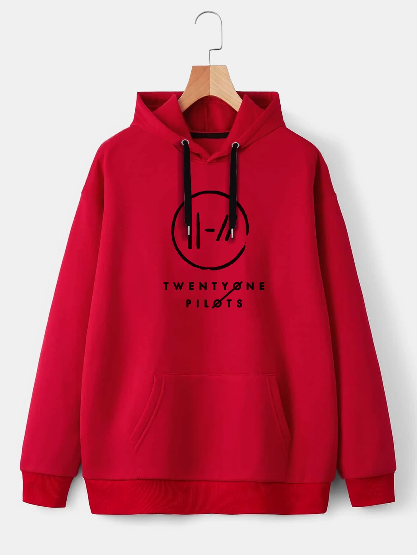 Buzo ancho hoodie Twenty One Pilots