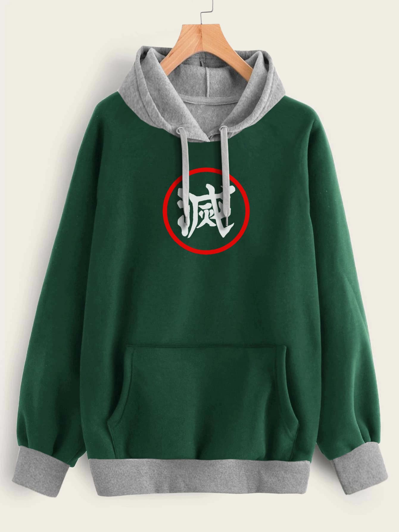 Buzo ancho hoodie Demon Slayer Corp