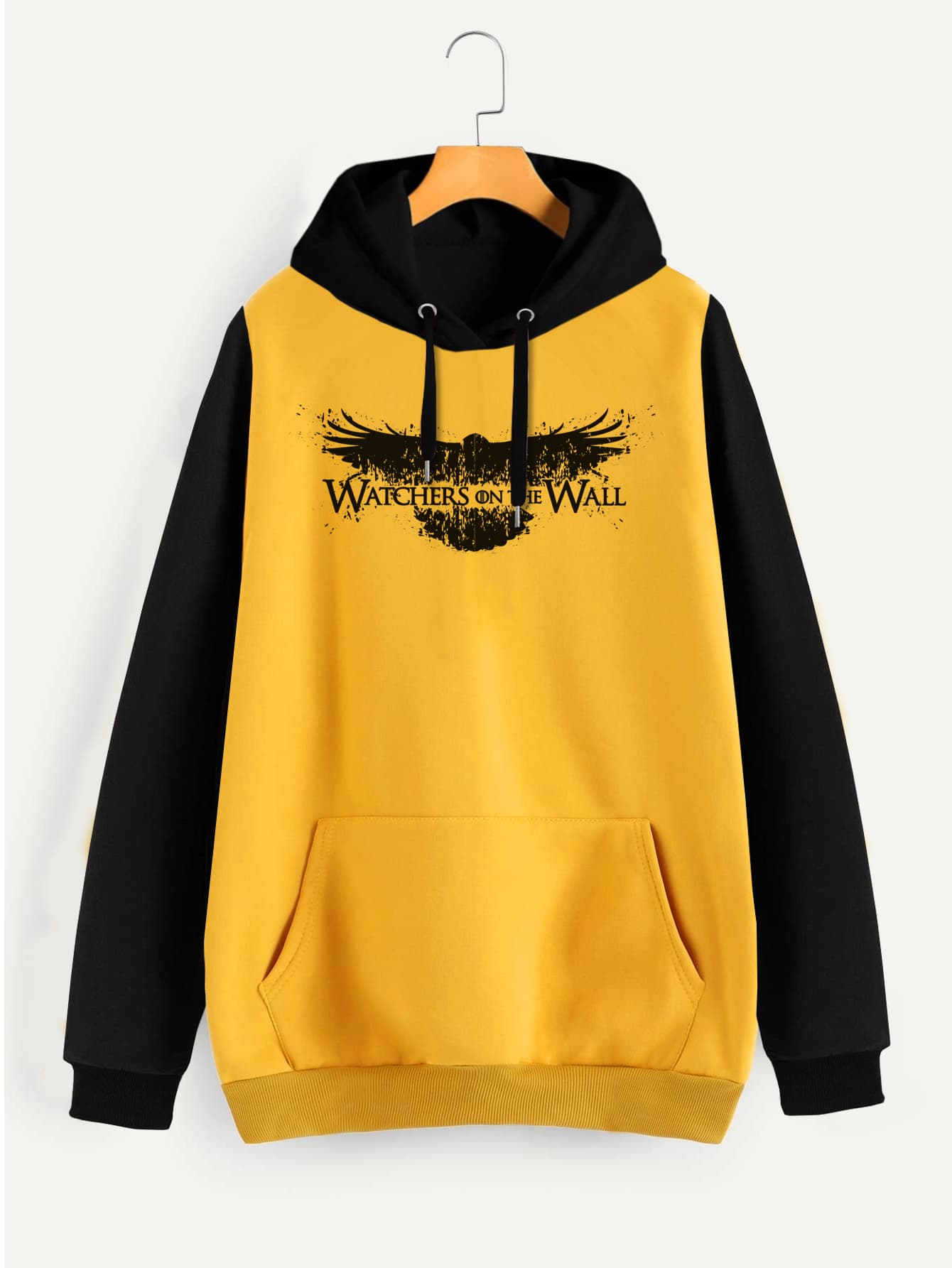 Buzo ancho hoodie Guardia Nocturna GoT
