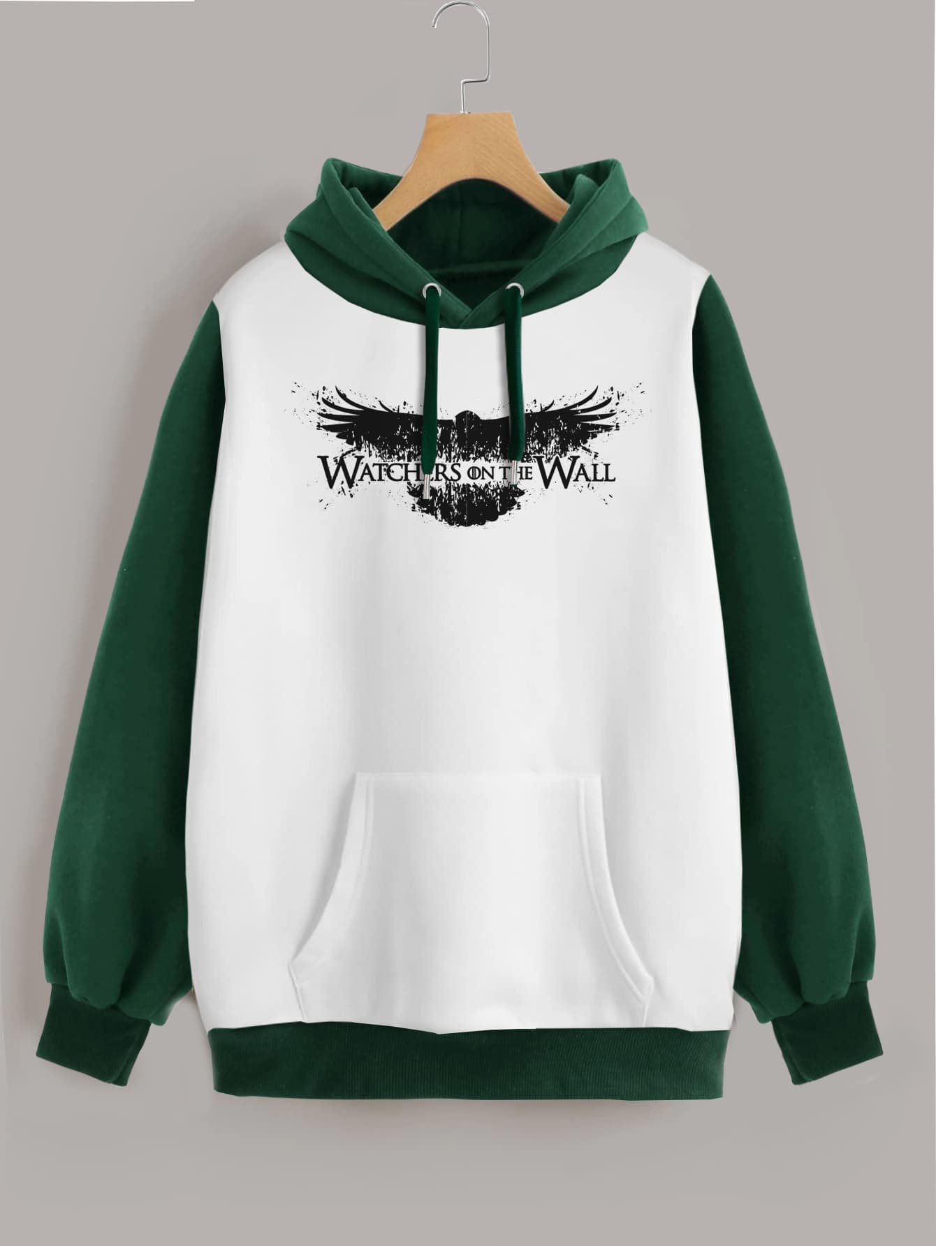 Buzo ancho hoodie Guardia Nocturna GoT
