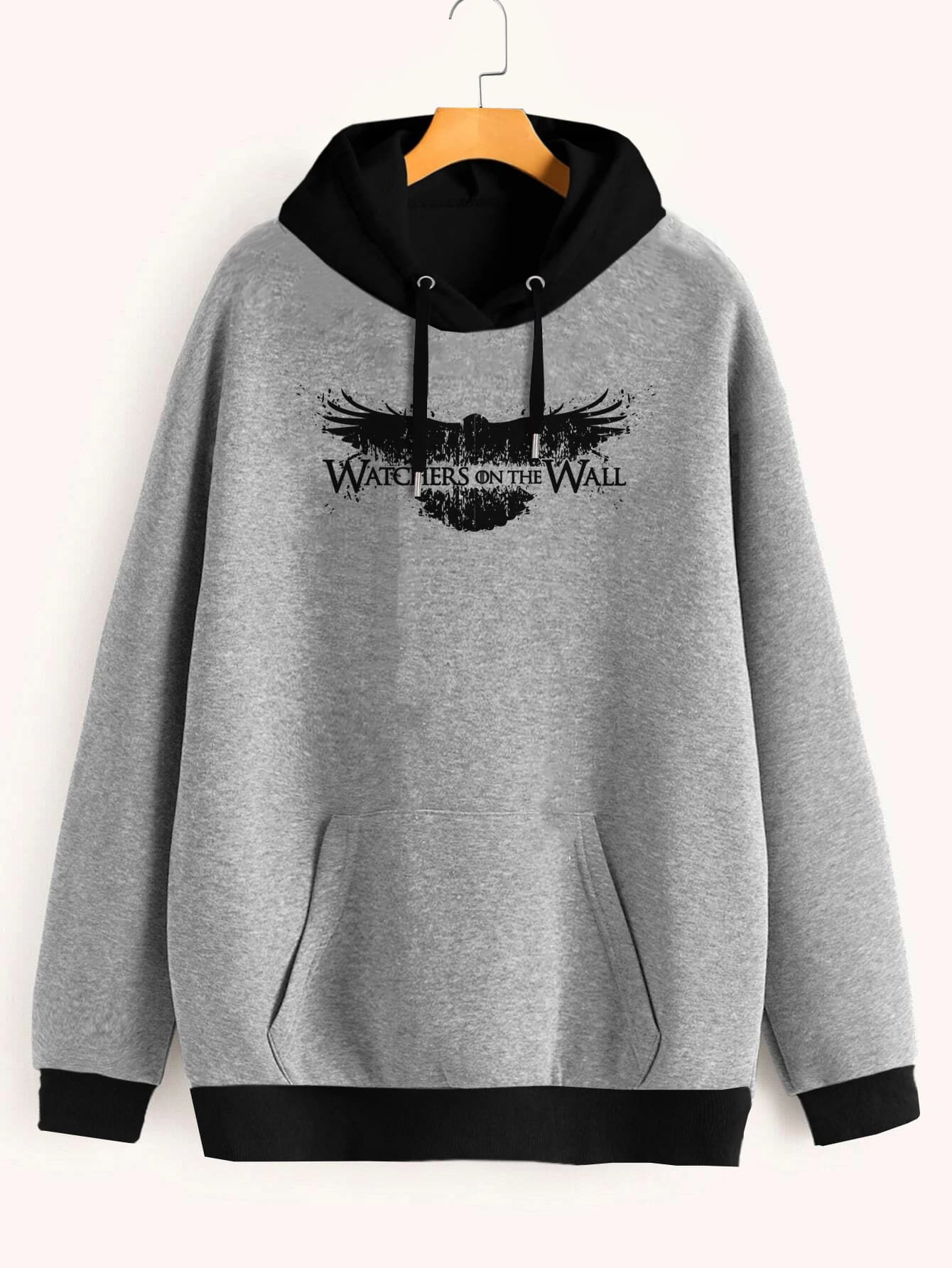 Buzo ancho hoodie Guardia Nocturna GoT