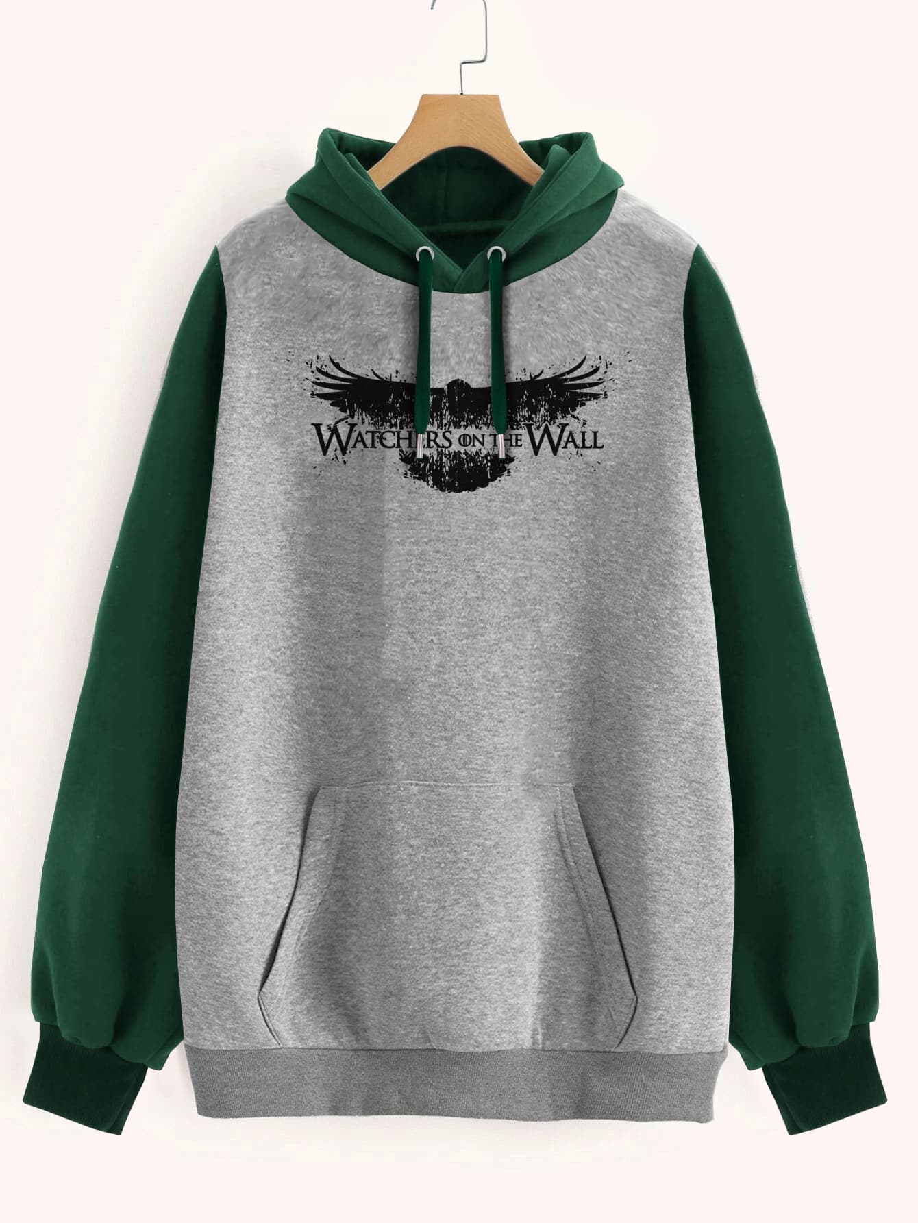 Buzo ancho hoodie Guardia Nocturna GoT