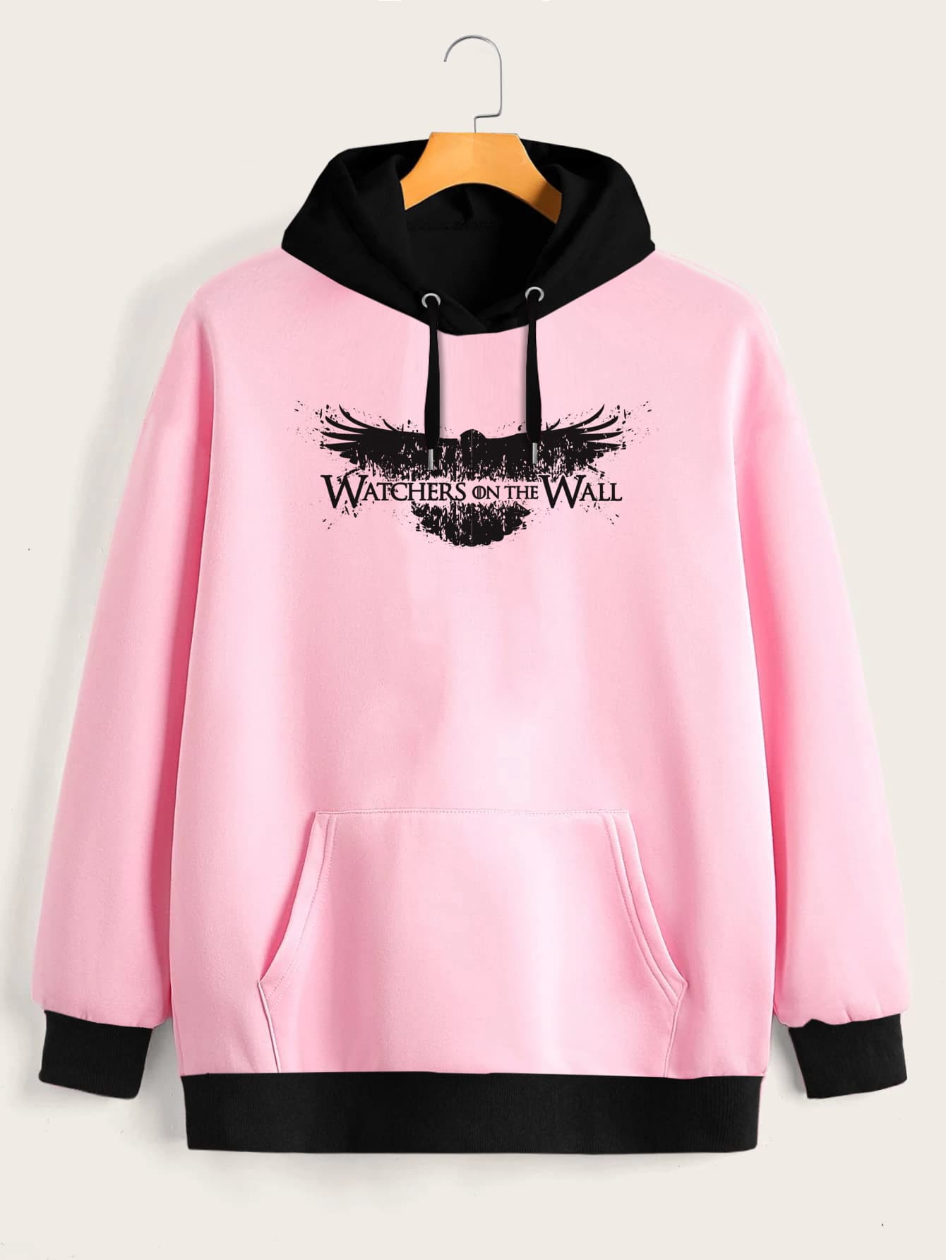 Buzo ancho hoodie Guardia Nocturna GoT