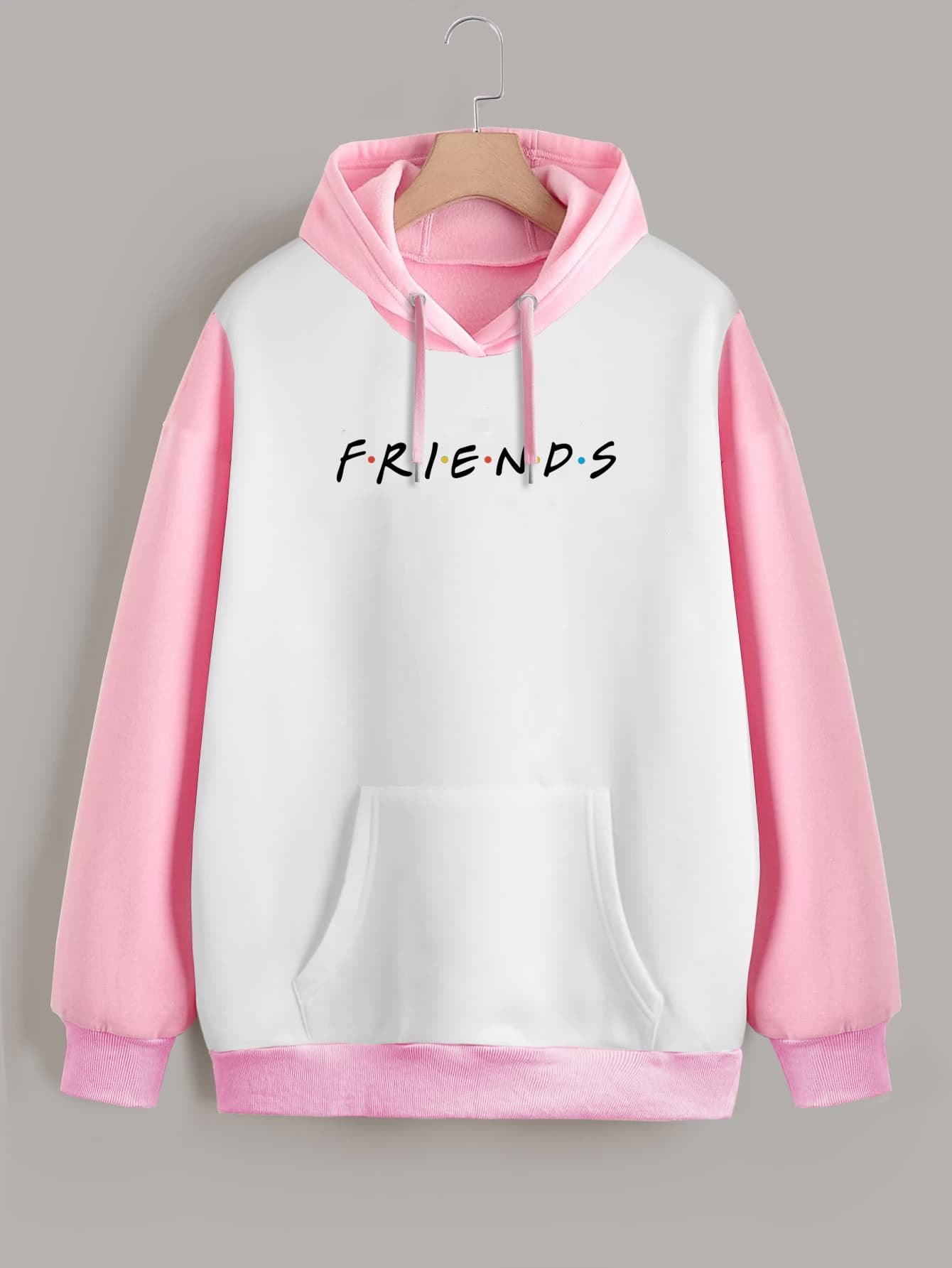 Buzo ancho hoodie friends