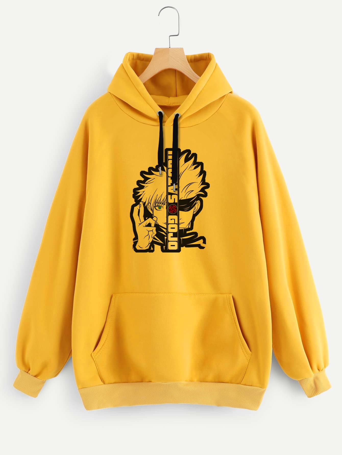 Buzo ancho hoodie Satoru Jujutsu Kaisen