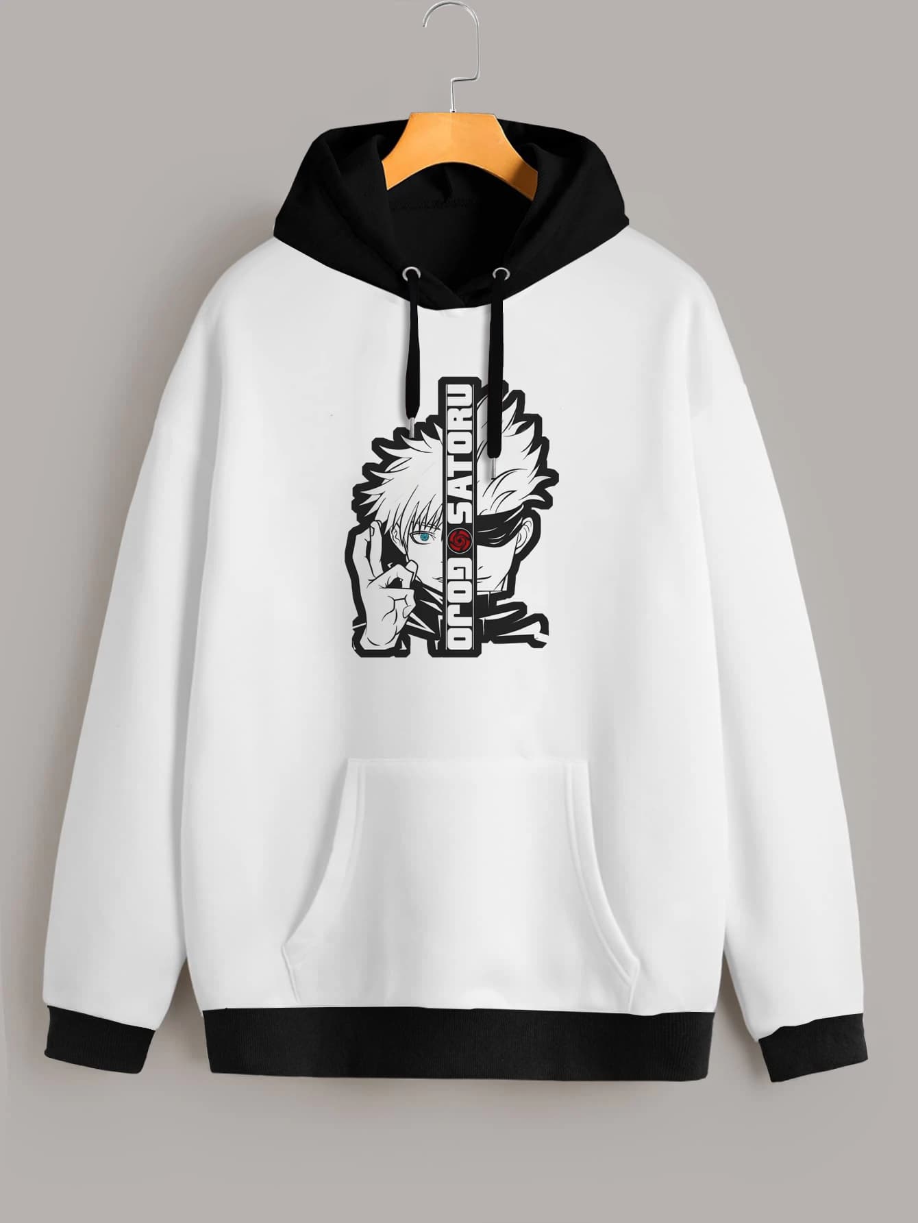 Buzo ancho hoodie Satoru Jujutsu Kaisen