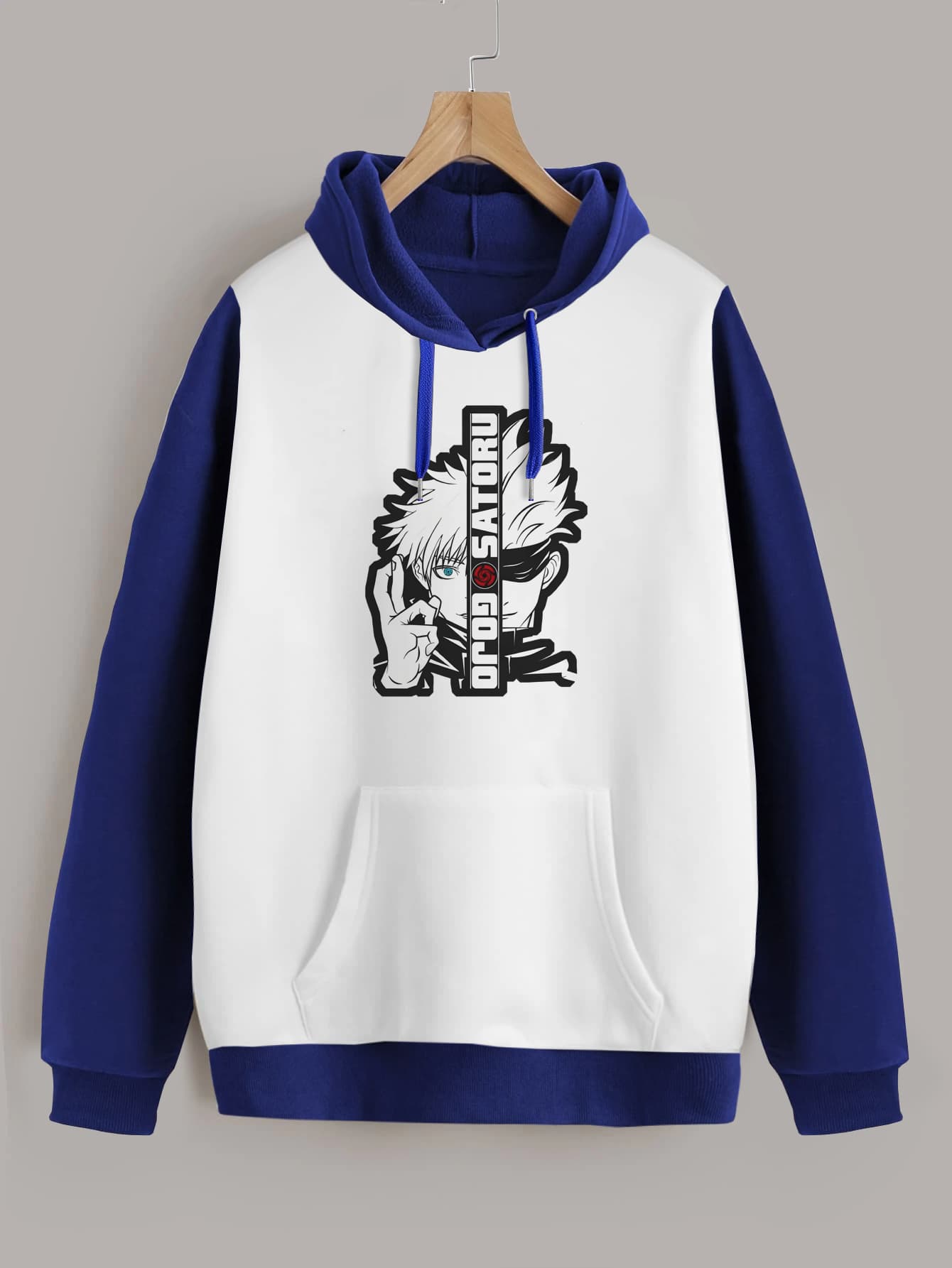 Buzo ancho hoodie Satoru Jujutsu Kaisen