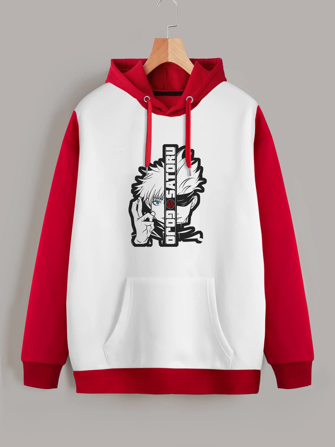 Buzo ancho hoodie Satoru Jujutsu Kaisen