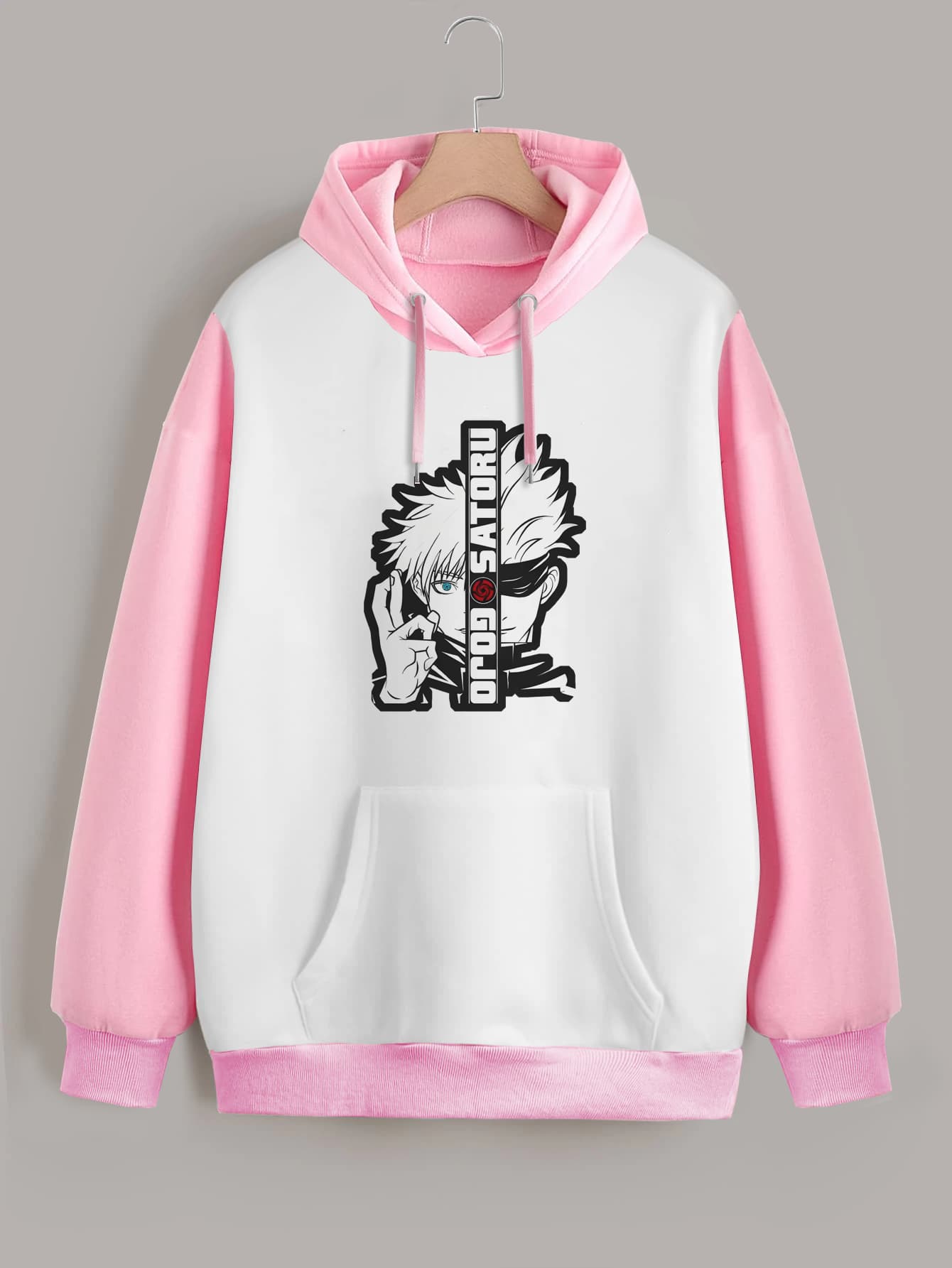 Buzo ancho hoodie Satoru Jujutsu Kaisen