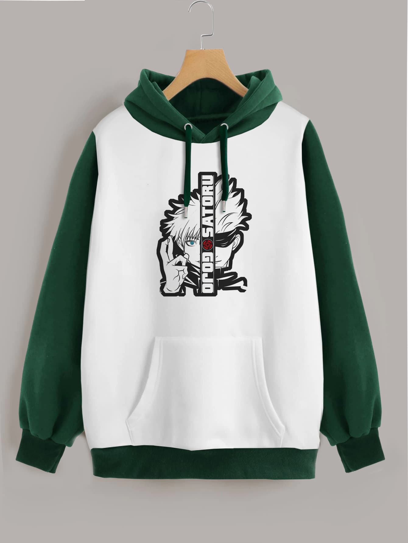 Buzo ancho hoodie Satoru Jujutsu Kaisen