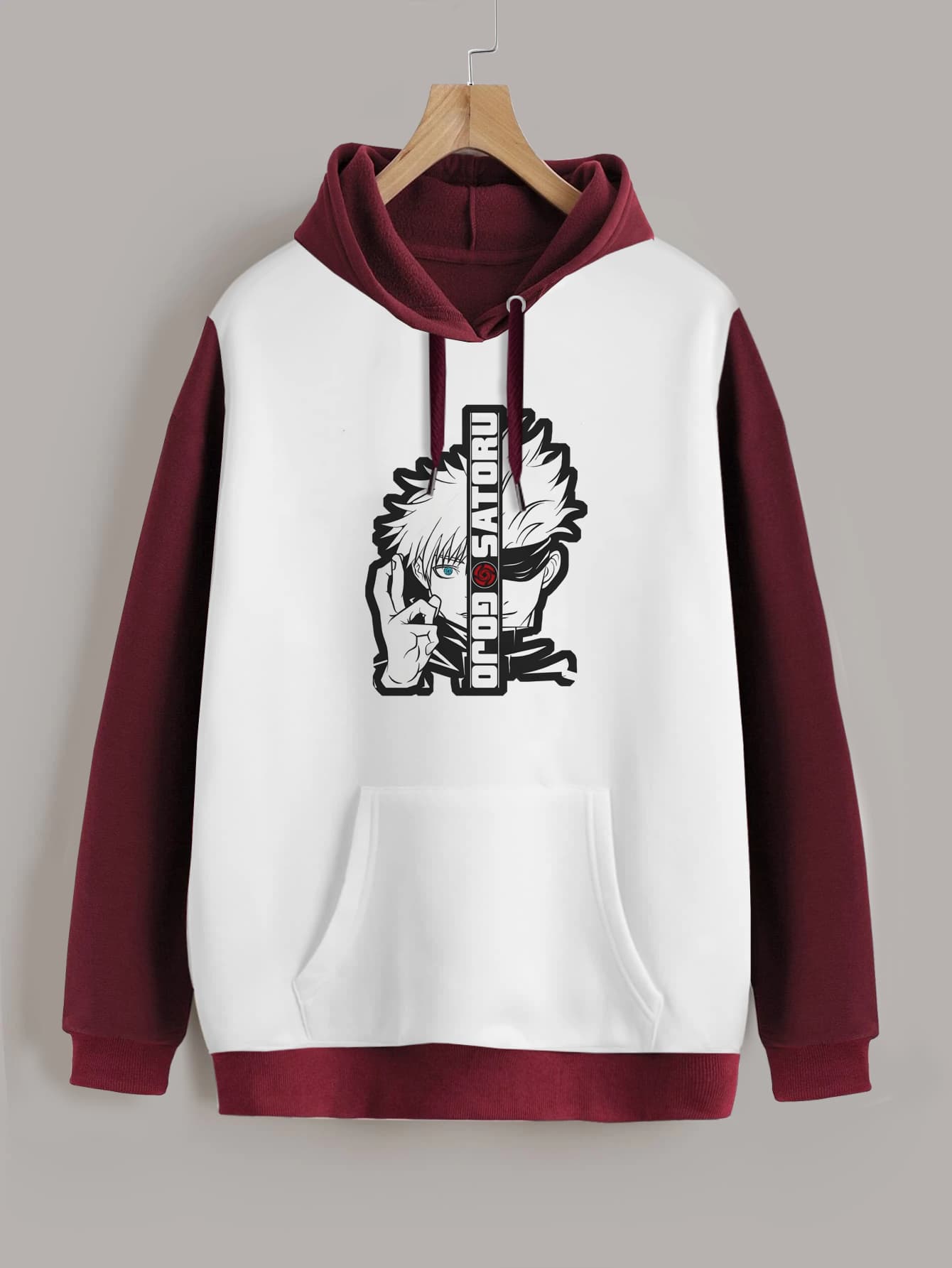 Buzo ancho hoodie Satoru Jujutsu Kaisen