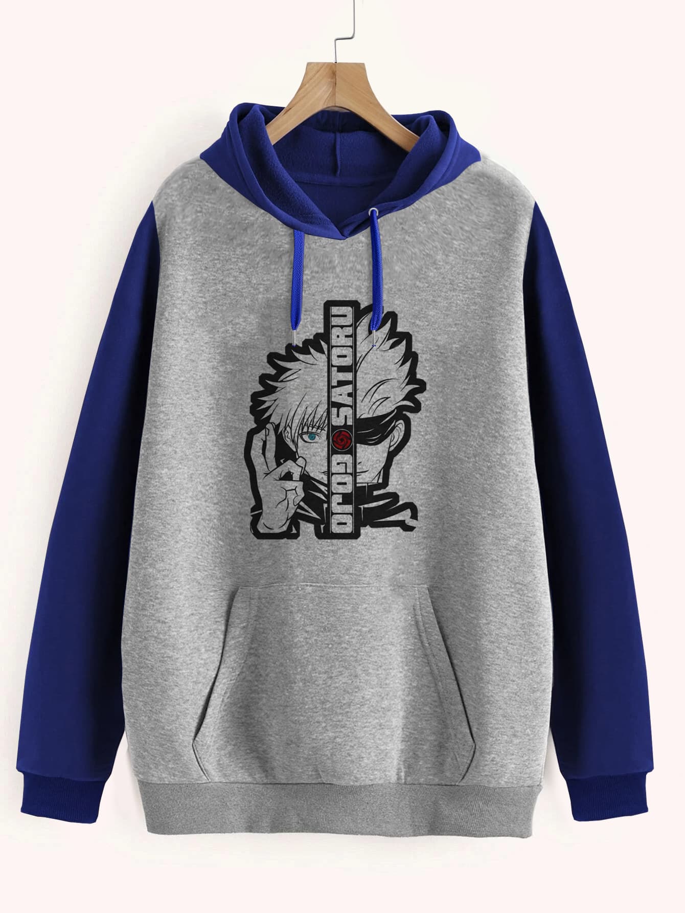 Buzo ancho hoodie Satoru Jujutsu Kaisen