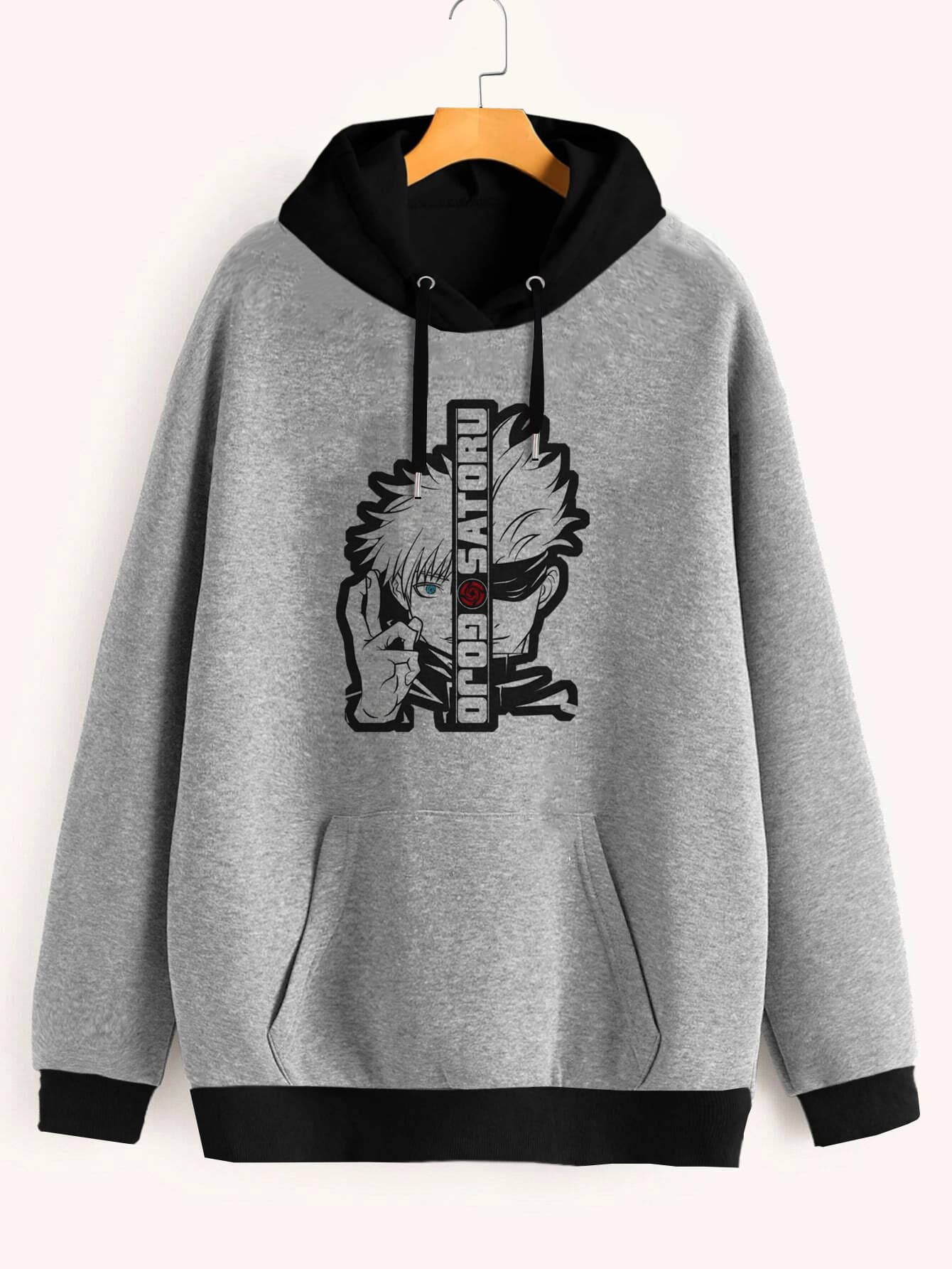 Buzo ancho hoodie Satoru Jujutsu Kaisen