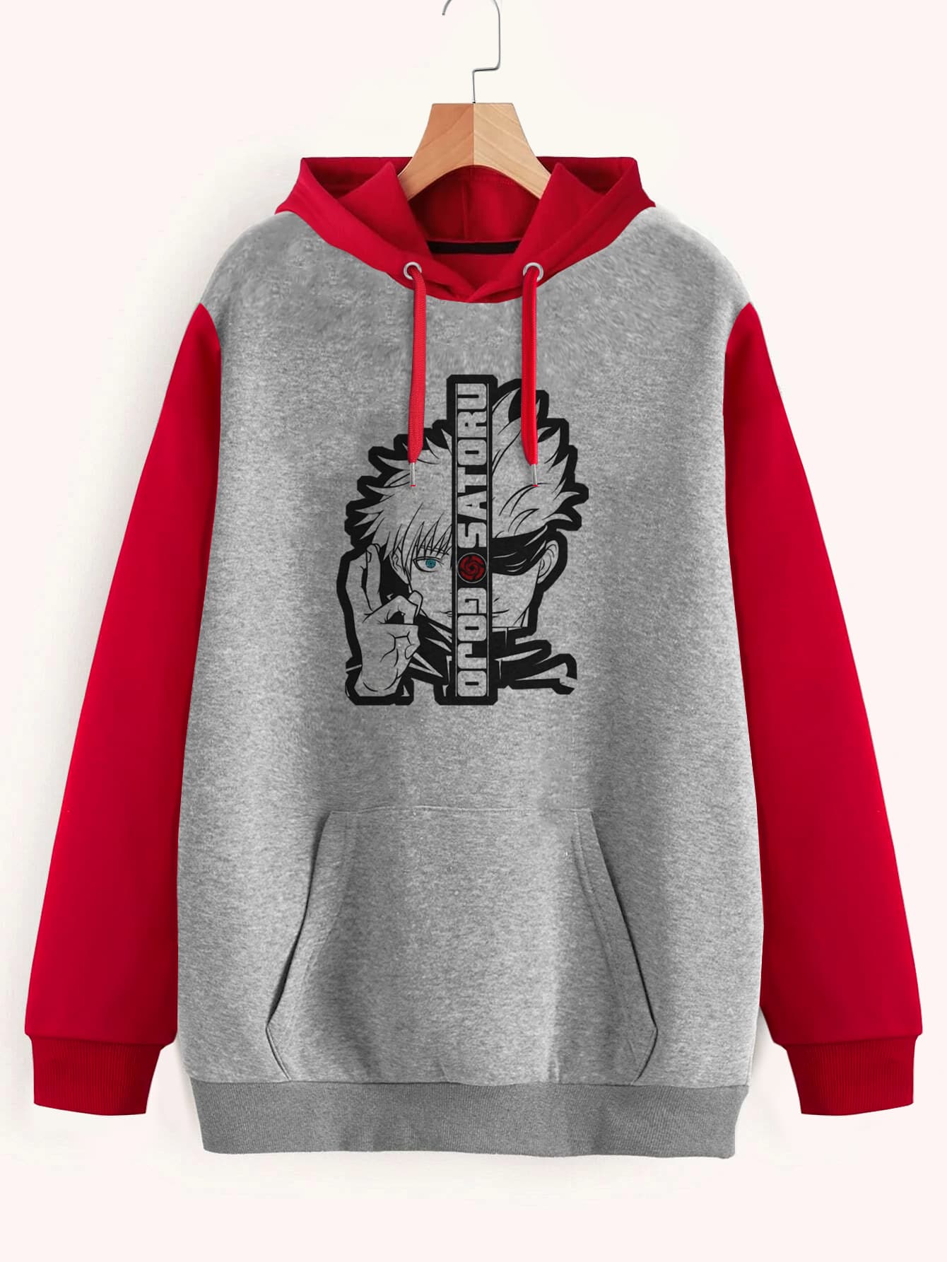 Buzo ancho hoodie Satoru Jujutsu Kaisen